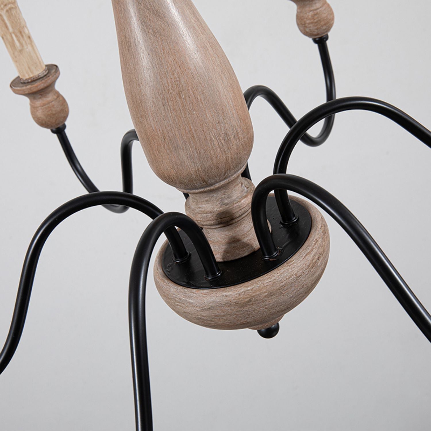 Aurora Chandelier Farmhouse Rustic - Letslighting