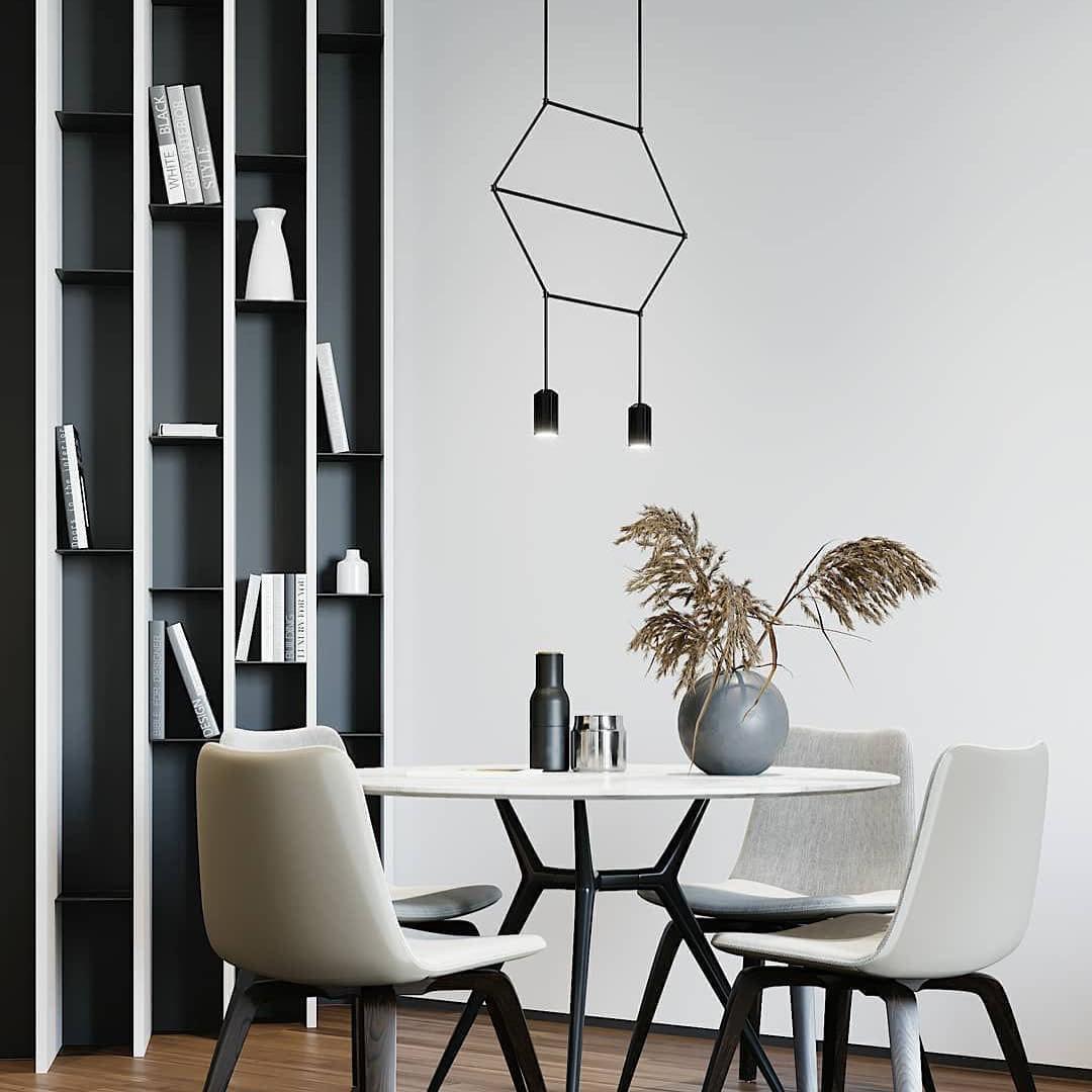 Line Art Pendant Light - Letslighting