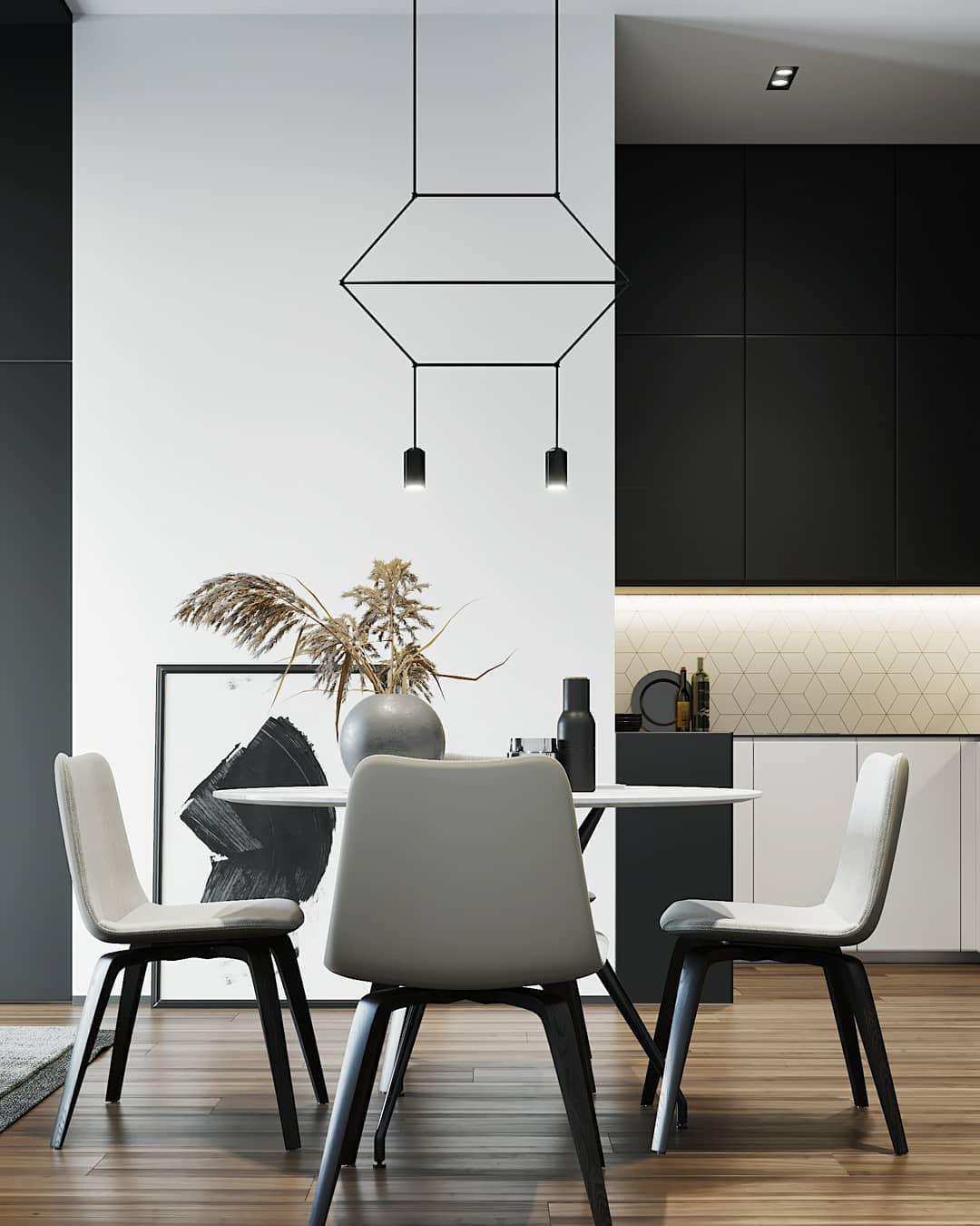 Line Art Pendant Light - Letslighting