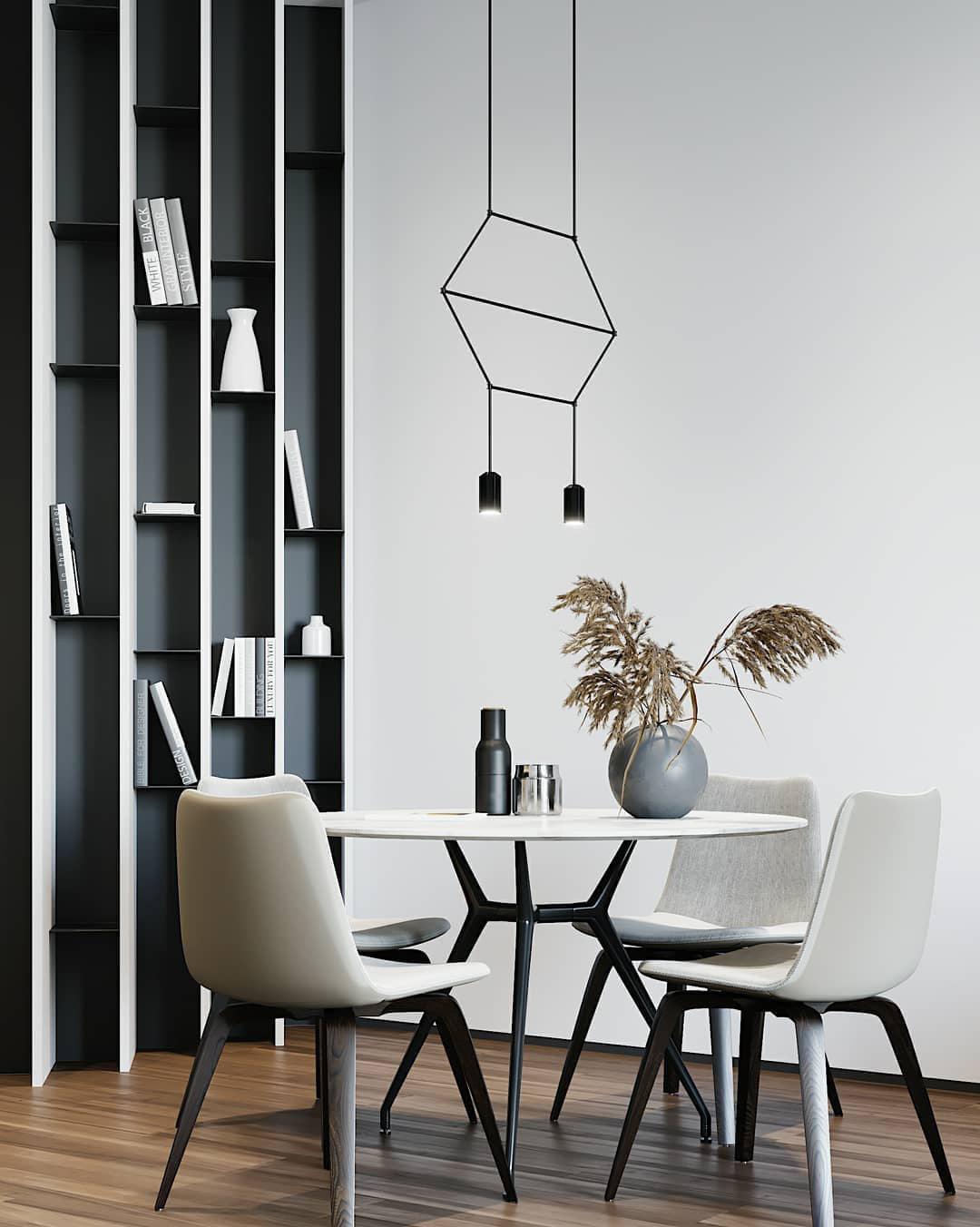 Line Art Pendant Light - Letslighting