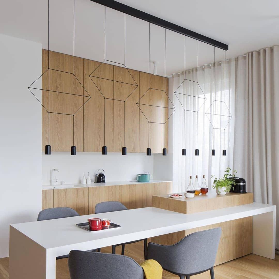 Line Art Pendant Light - Letslighting