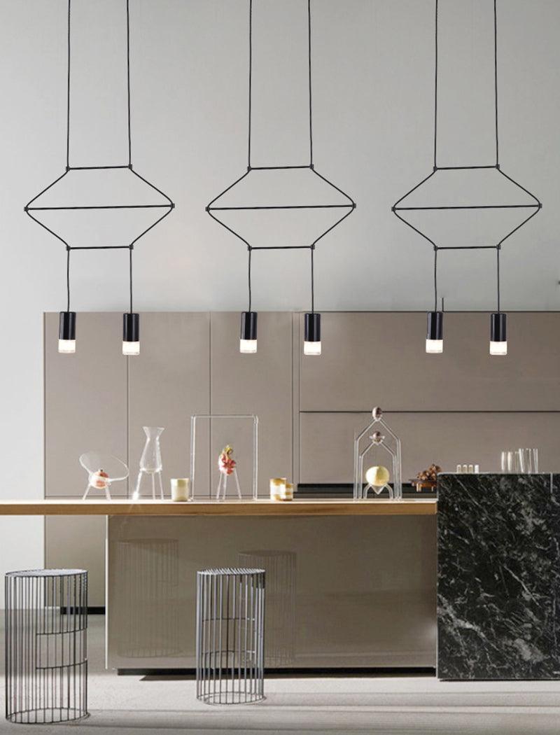 Line Art Pendant Light - Letslighting