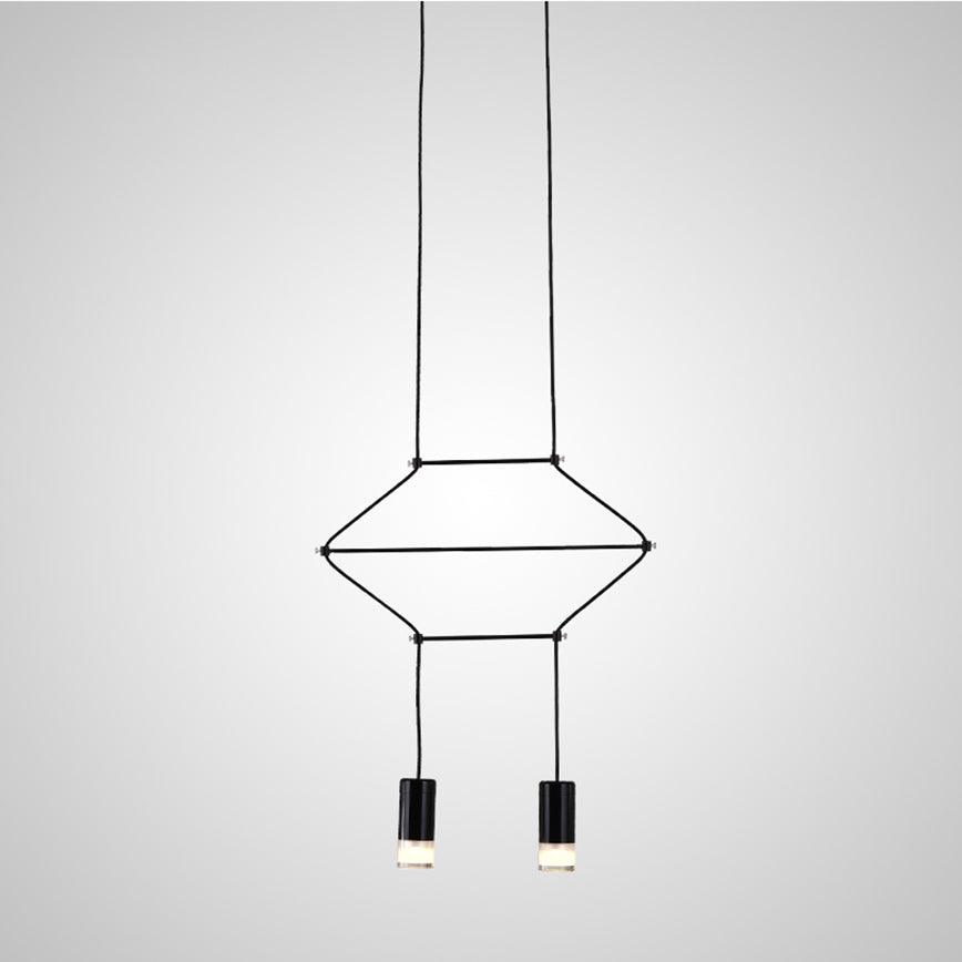 Line Art Pendant Light - Letslighting