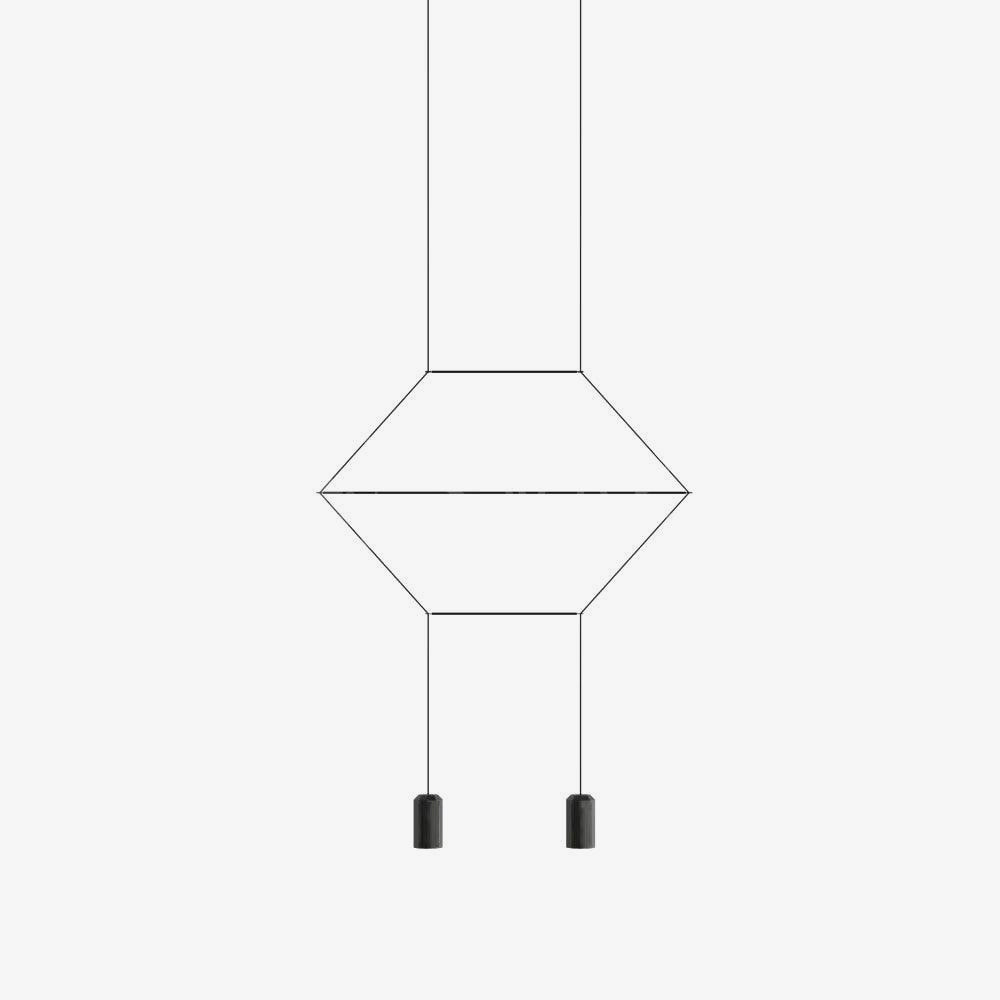 Line Art Pendant Light - Letslighting