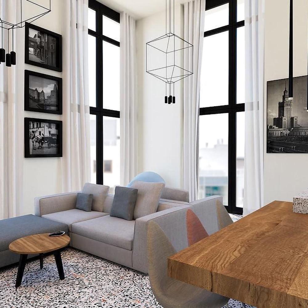 Geometric Lines Pendant Lamp - Letslighting