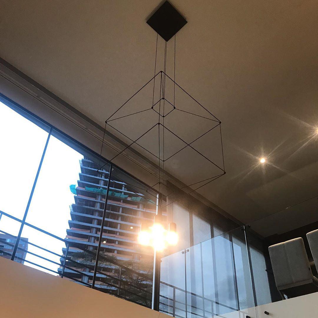 Geometric Lines Pendant Lamp - Letslighting