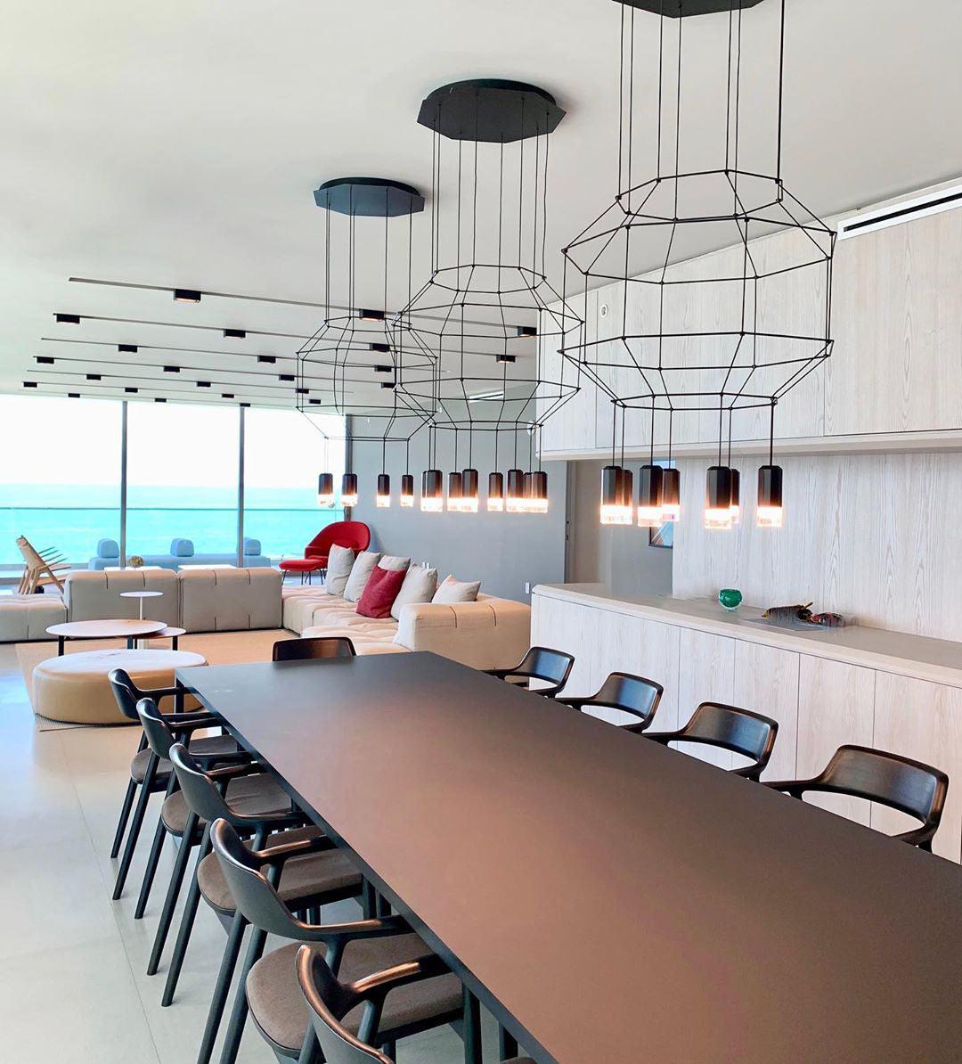 Geometric Lines Pendant Lamp - Letslighting