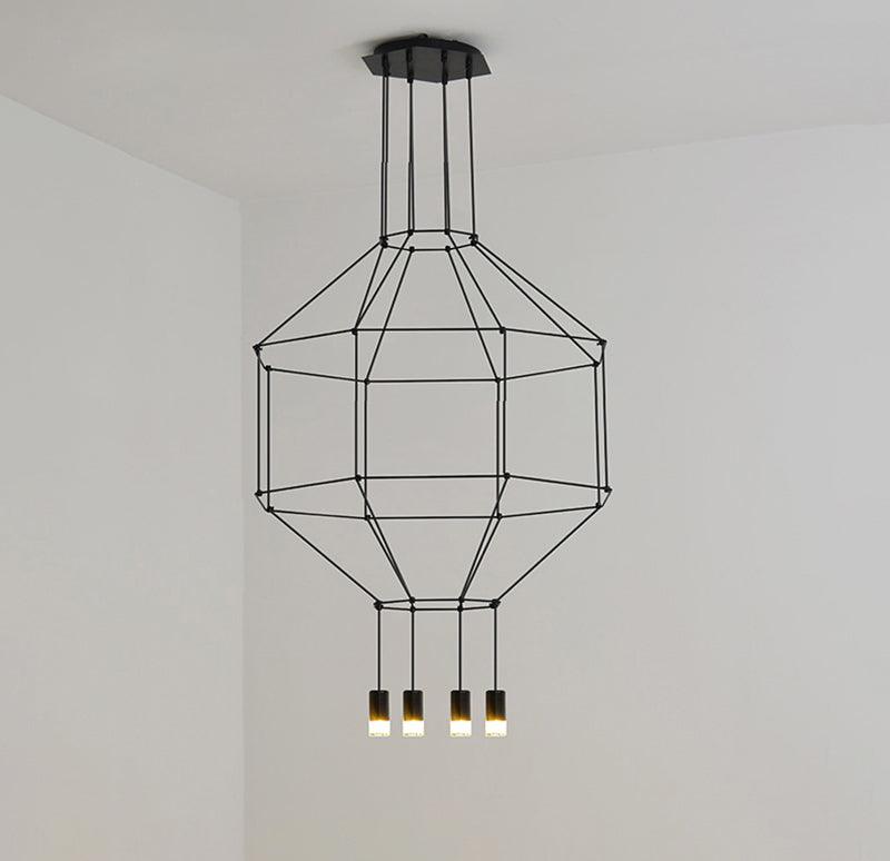 Geometric Lines Pendant Lamp - Letslighting