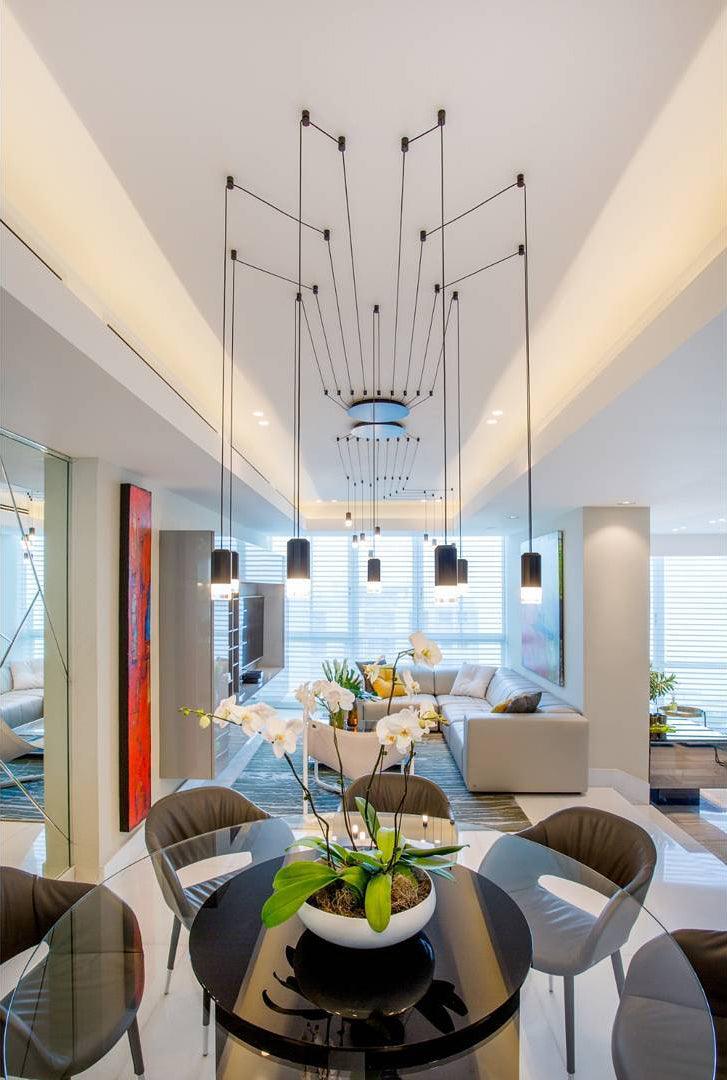 Line Form Pendant light - Letslighting