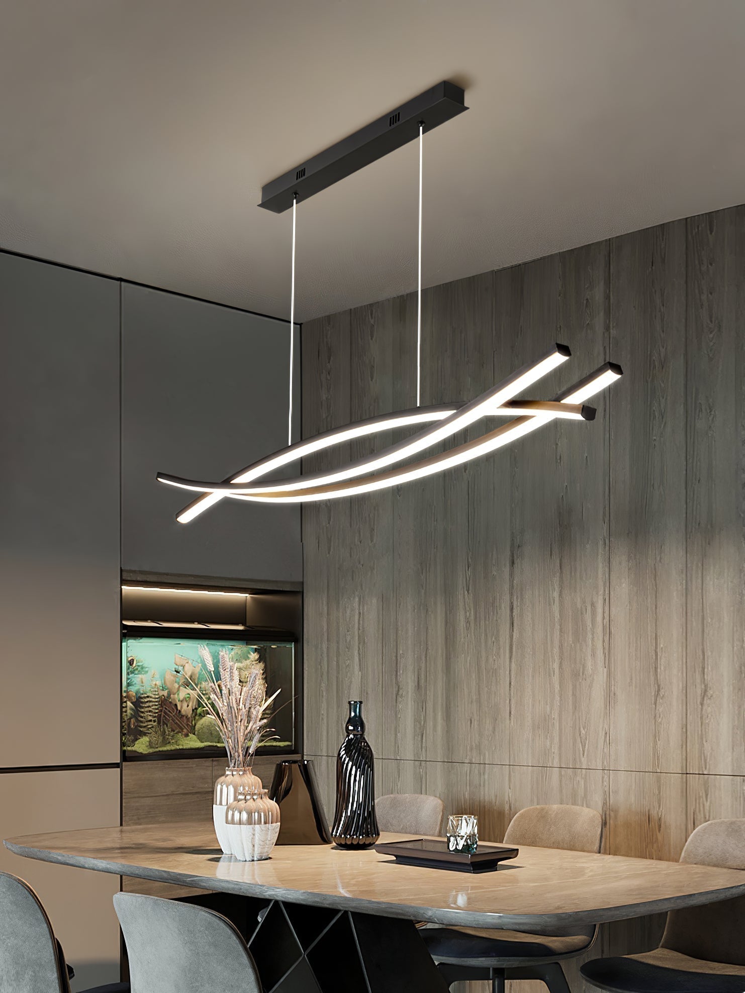 Wishbone LED Chandelier - Letslighting