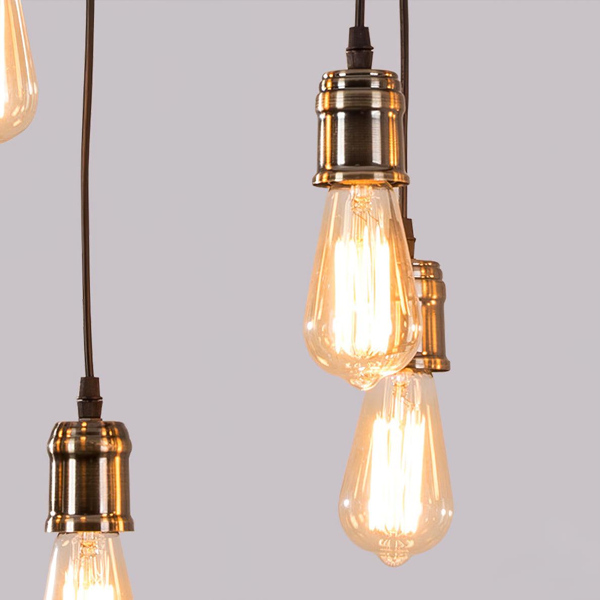 Wood Hanging Multi Chandelier - Letslighting