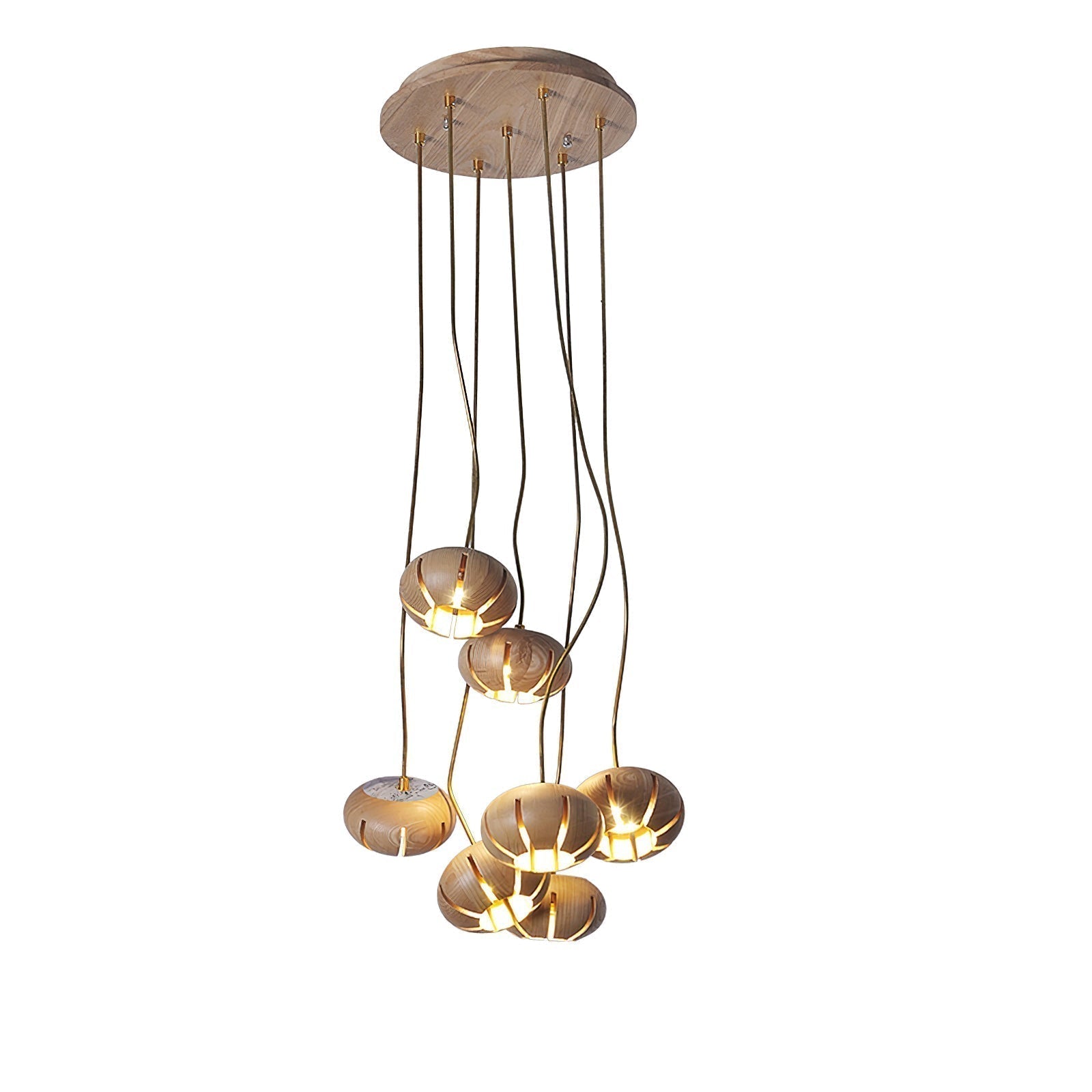 Zasorir Sculptural Marble Cluster Pendant Light - Letslighting