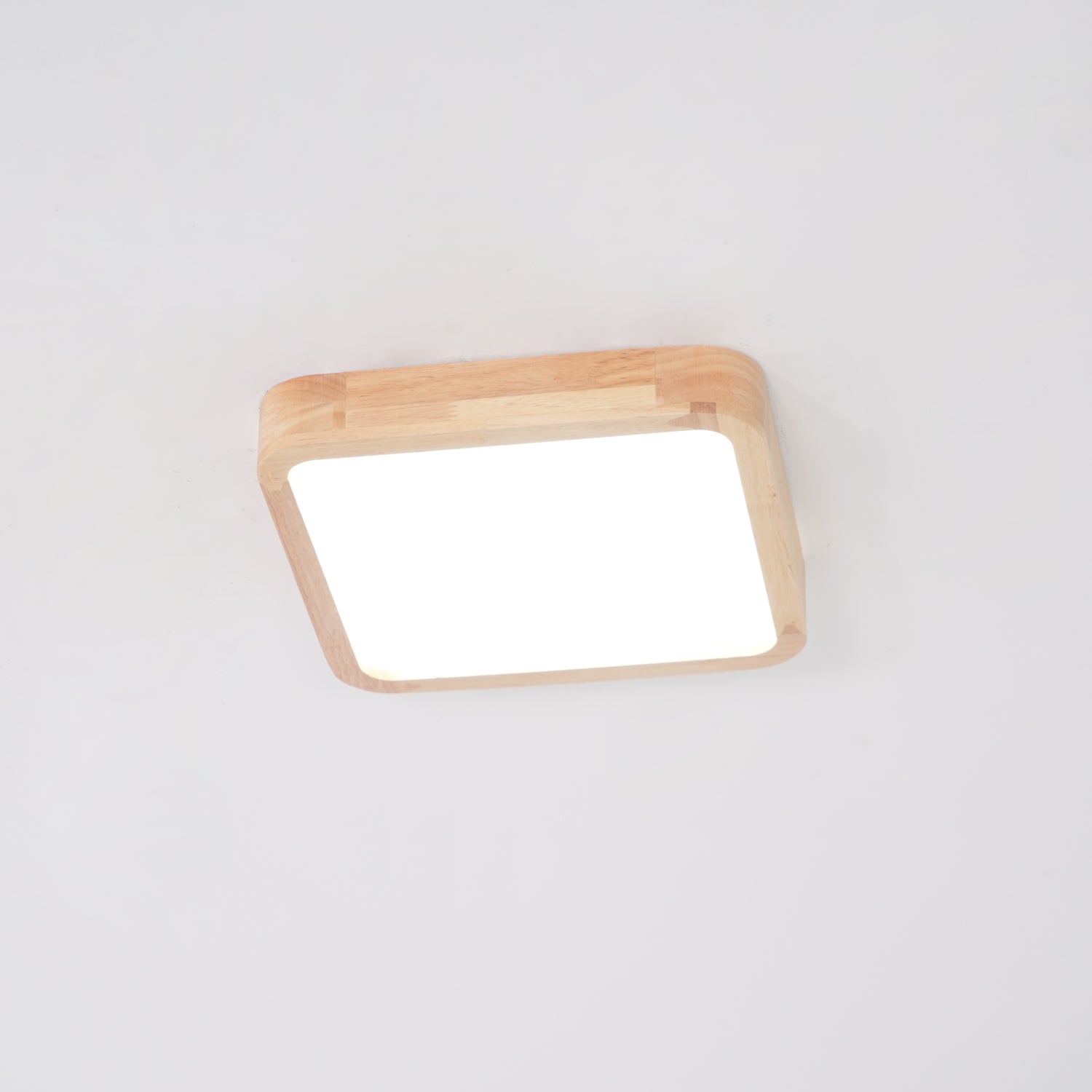 Muto Lámpara de Techo Geométrica de Madera
