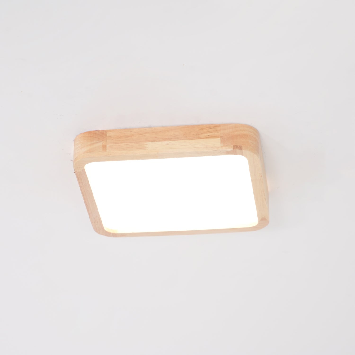 Muto Lámpara de Techo Geométrica de Madera