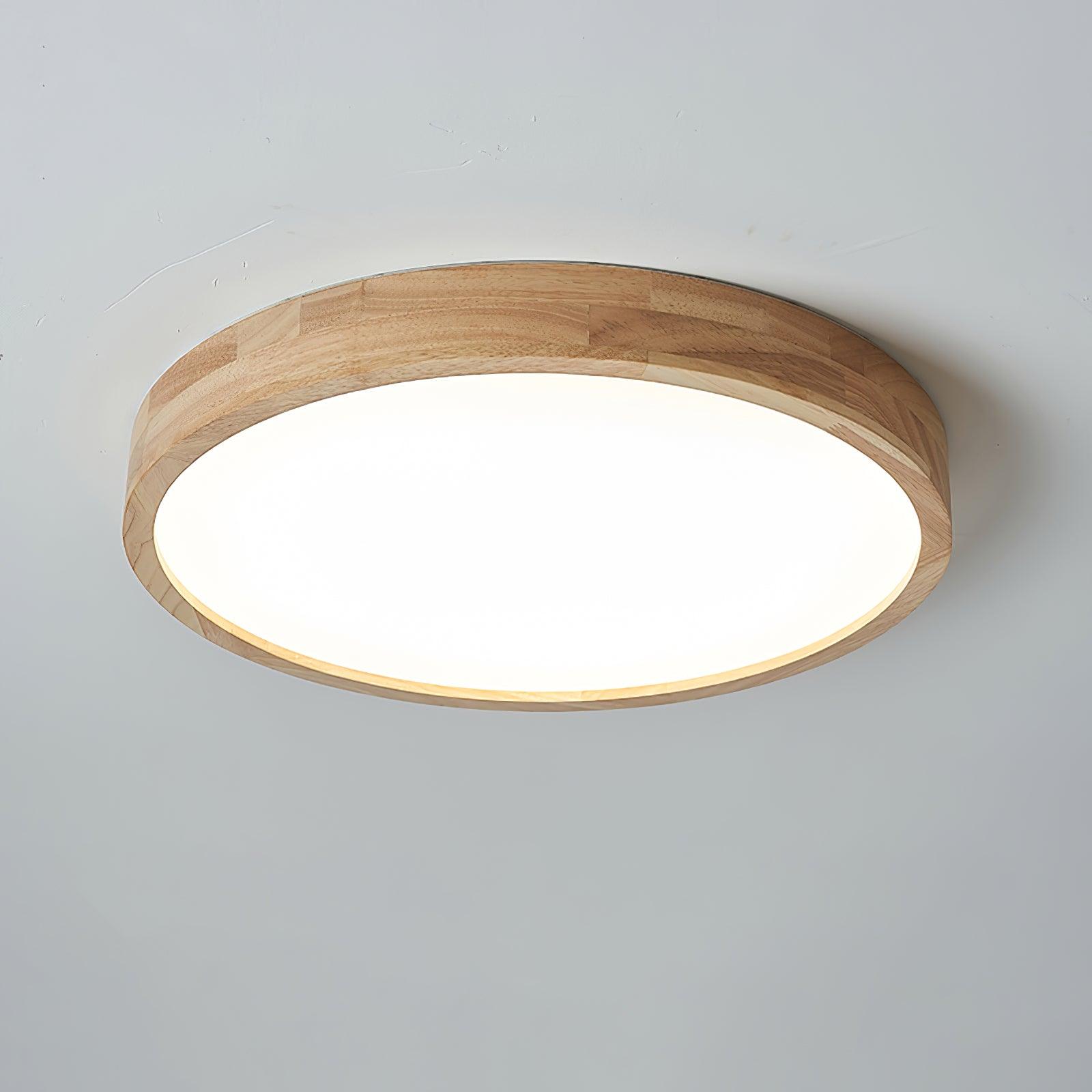 Muto Lámpara de Techo Geométrica de Madera