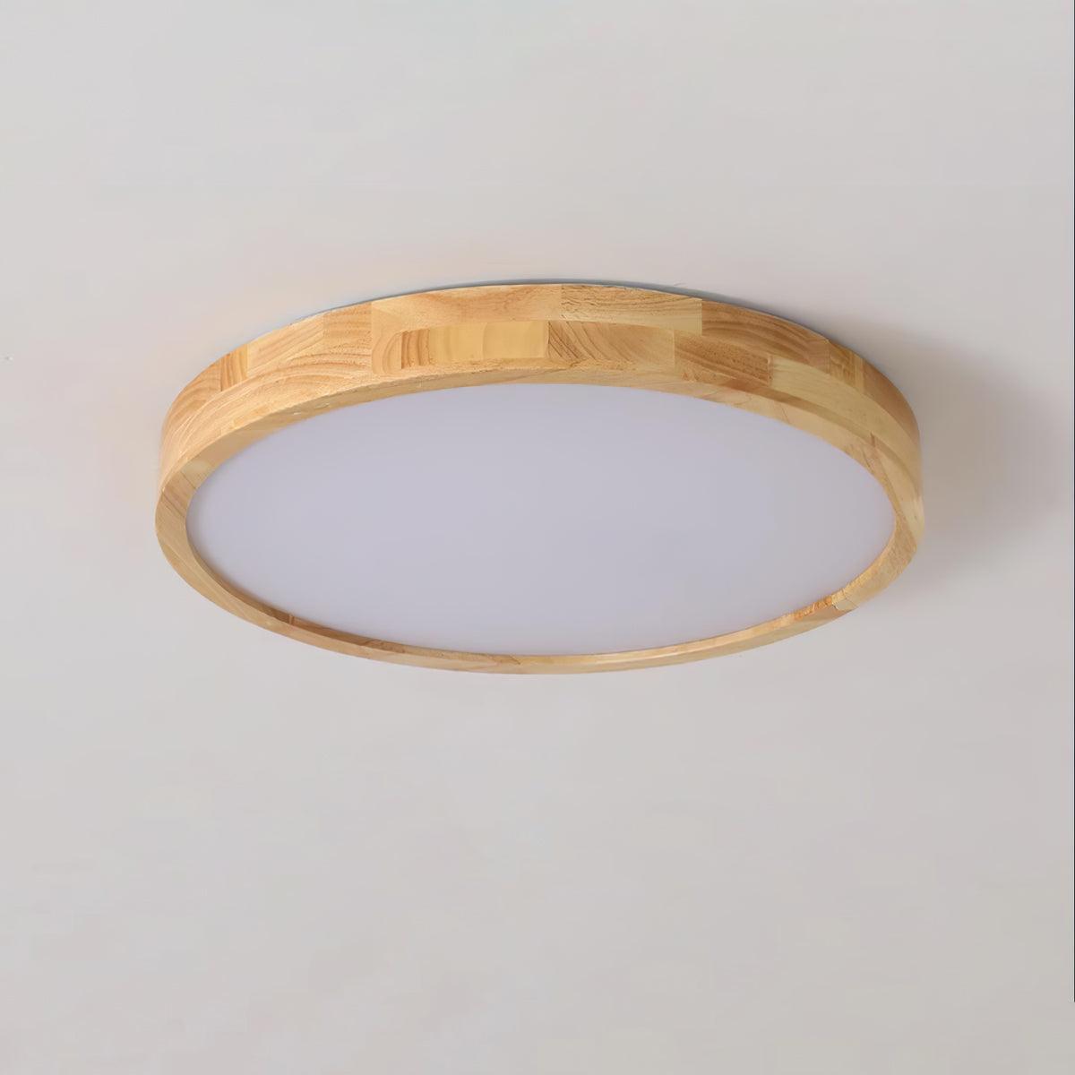 Muto Lámpara de Techo Geométrica de Madera