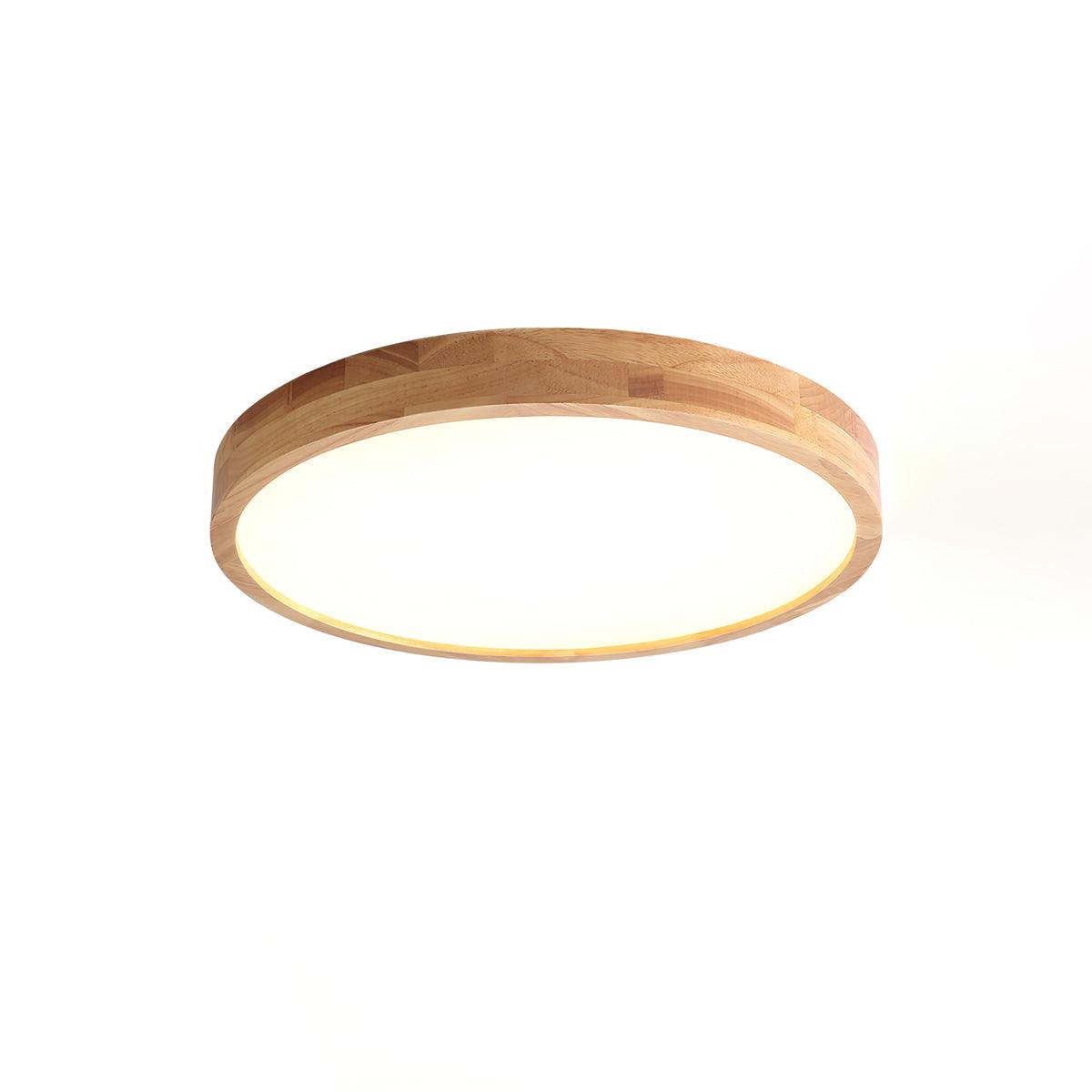 Muto Lámpara de Techo Geométrica de Madera