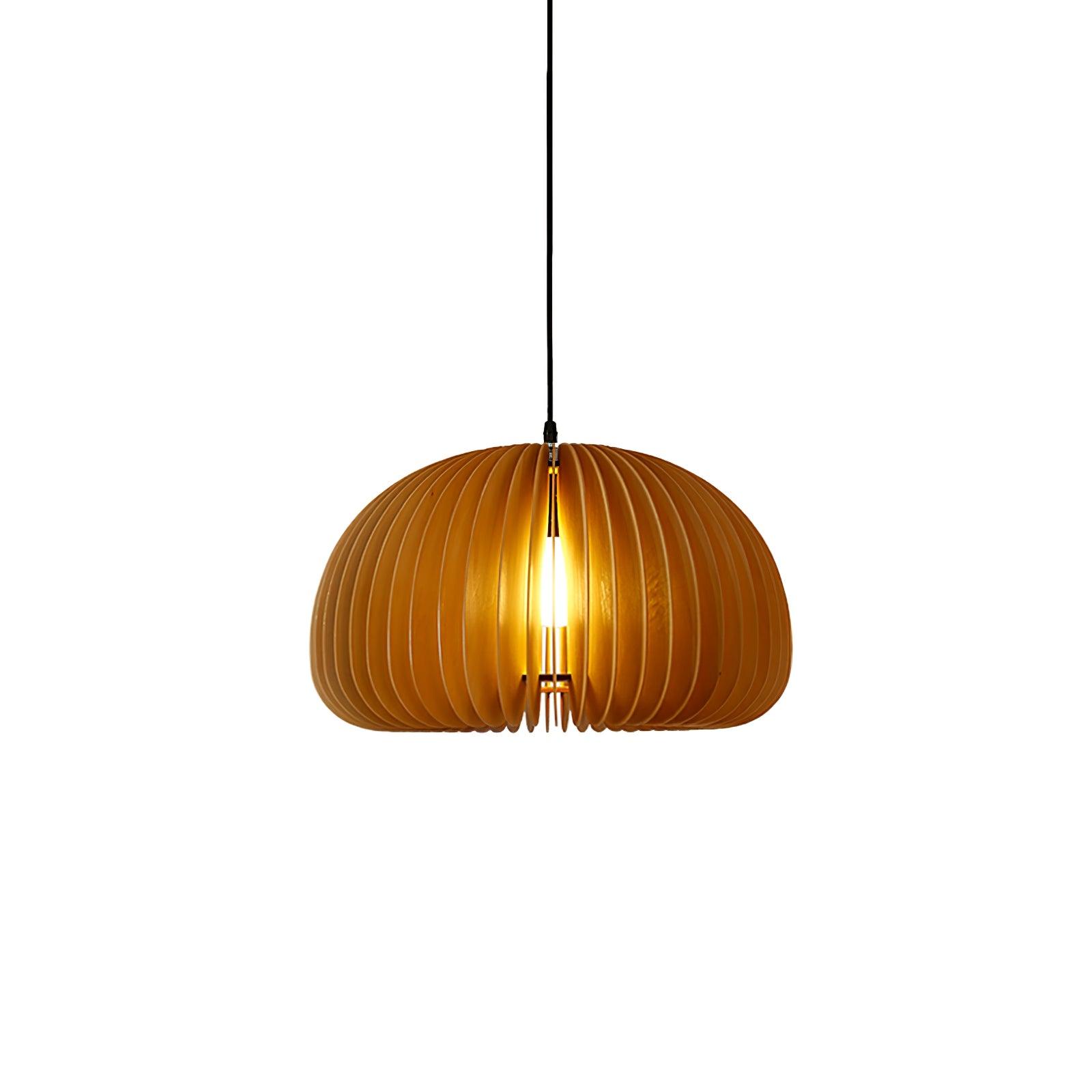 Wooden Orb Pendant Lamp - Letslighting