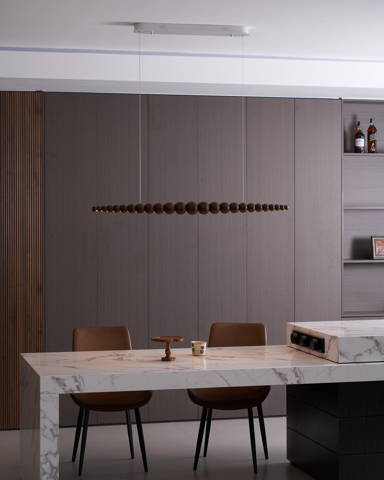 Woodline Orb Pendant Light - Letslighting