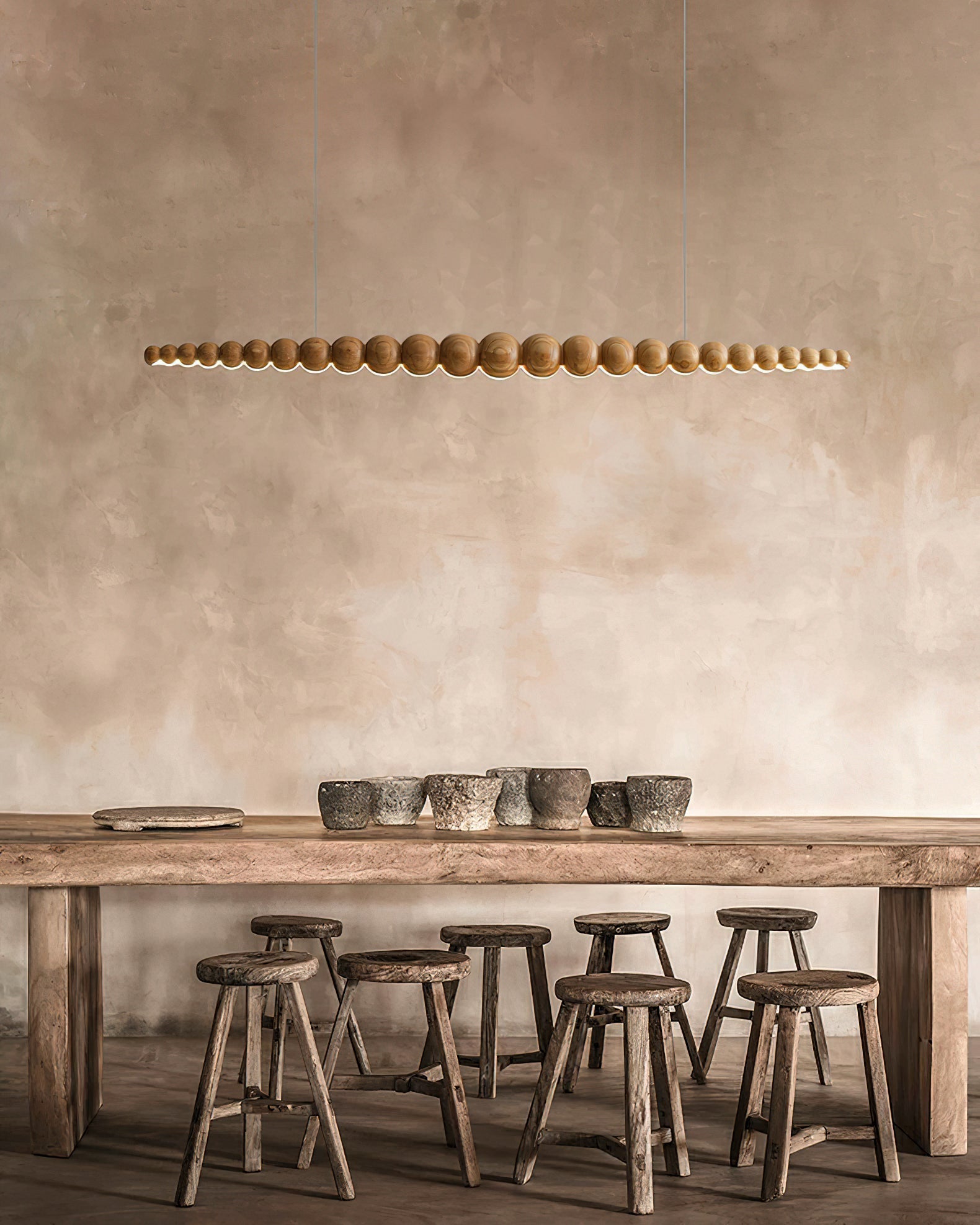 Woodline Orb Pendant Light - Letslighting