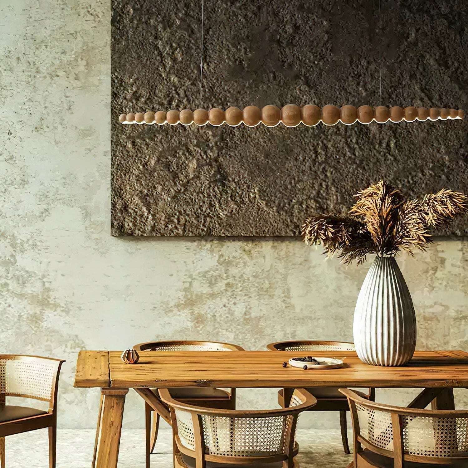 Woodline Orb Pendant Light - Letslighting