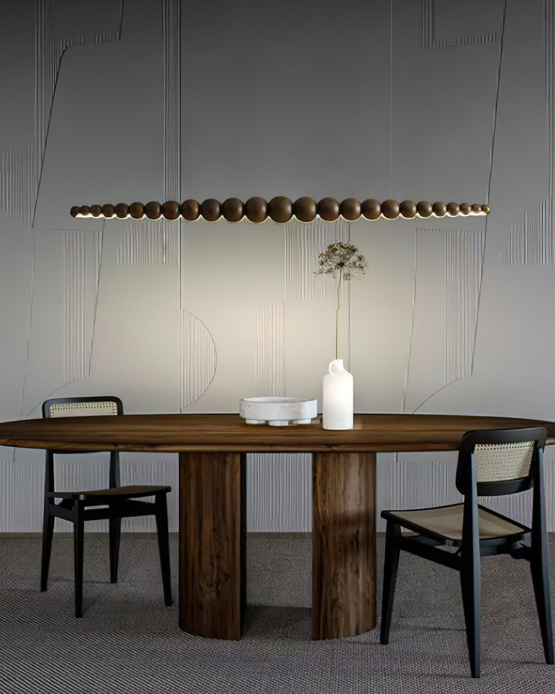 Woodline Orb Pendant Light - Letslighting