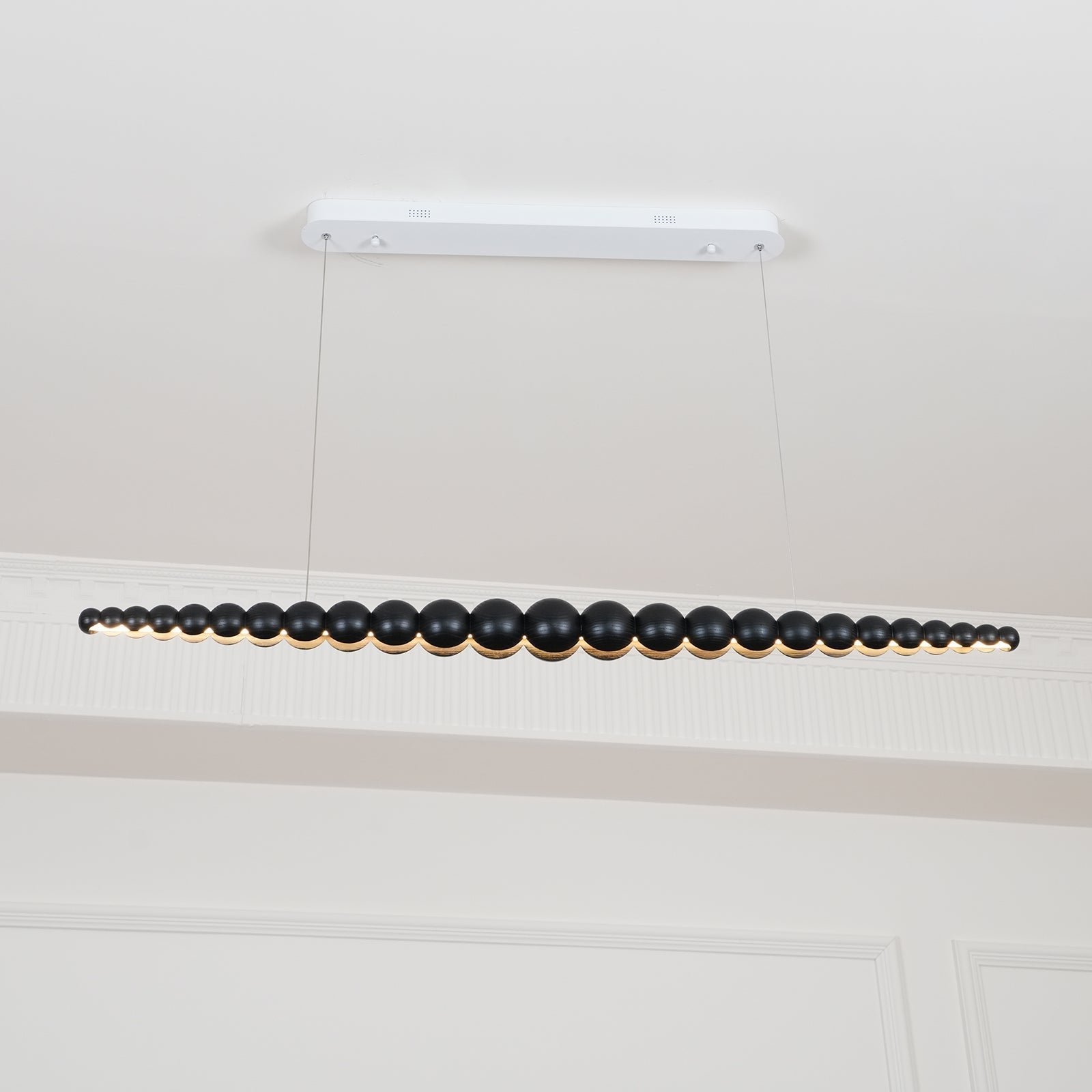 Woodline Orb Pendant Light - Letslighting