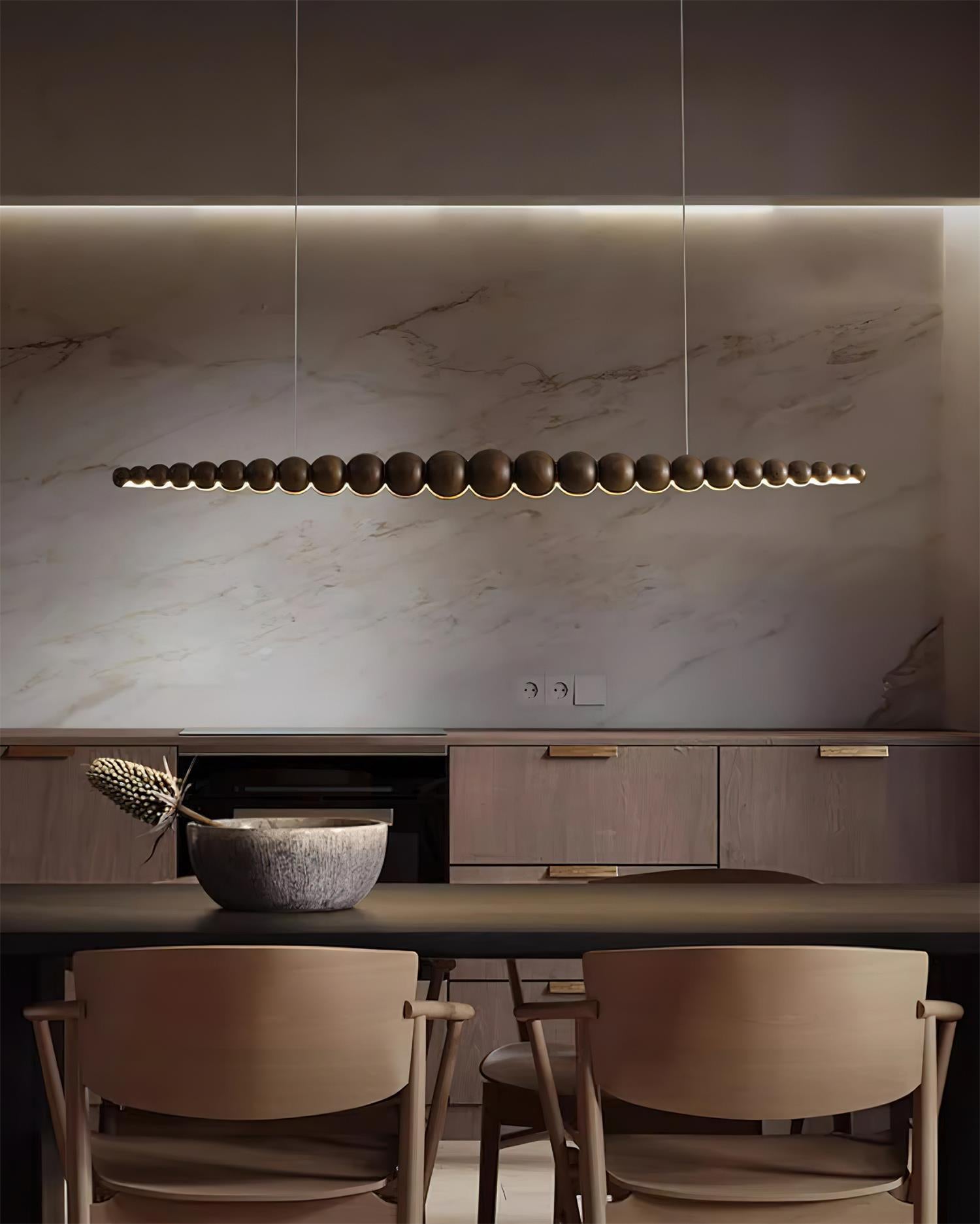 Woodline Orb Pendant Light - Letslighting