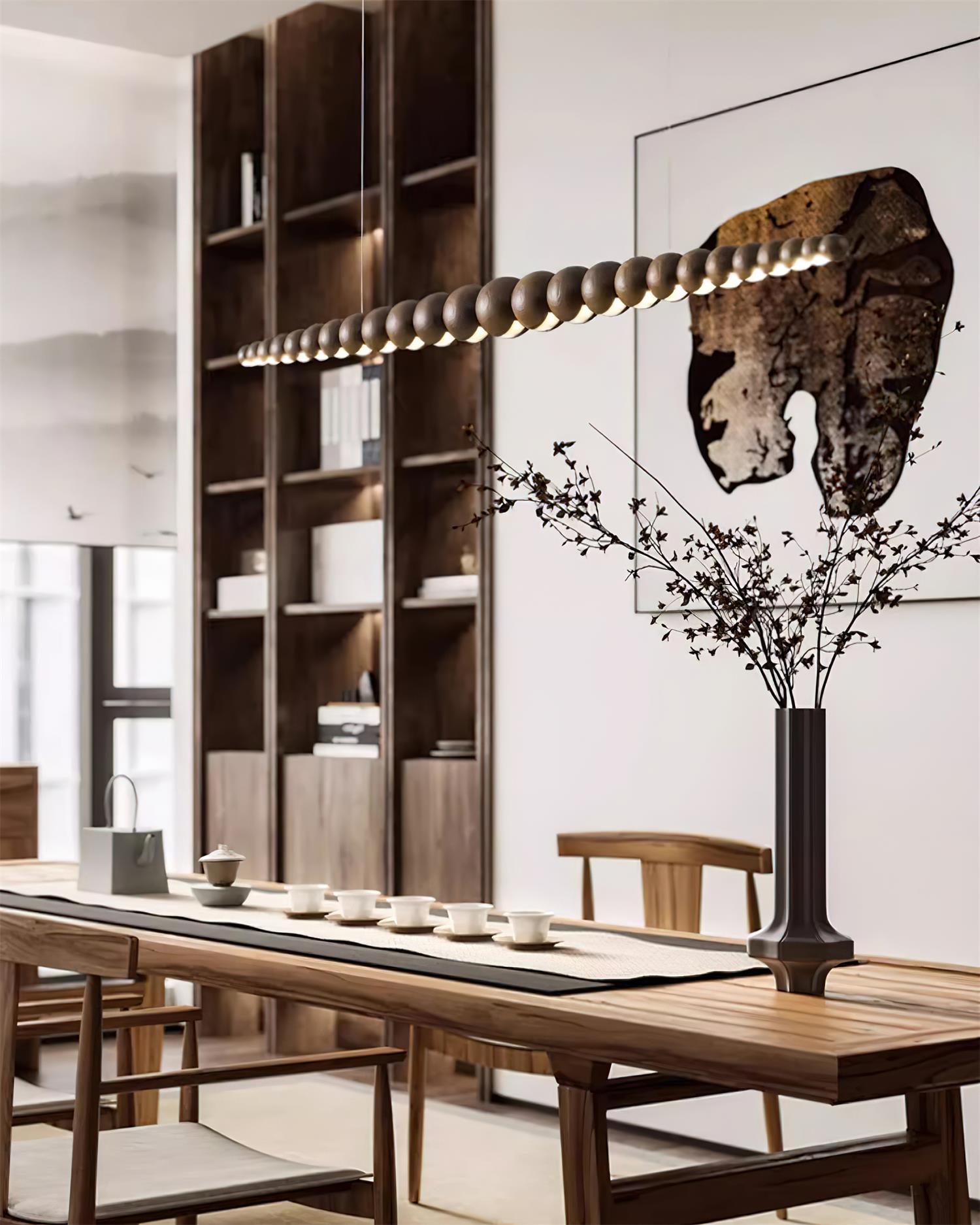 Woodline Orb Pendant Light - Letslighting
