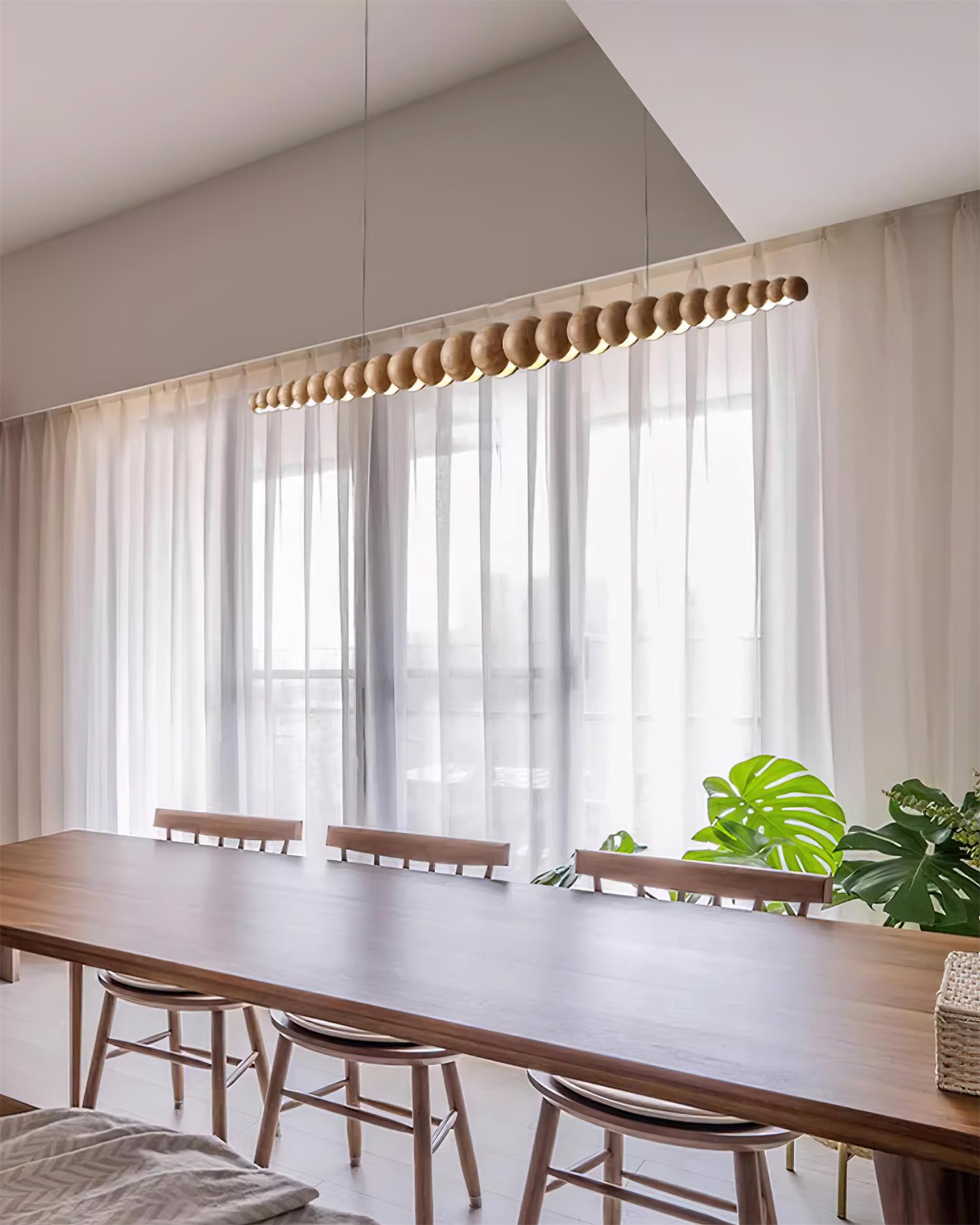 Woodline Orb Pendant Light - Letslighting