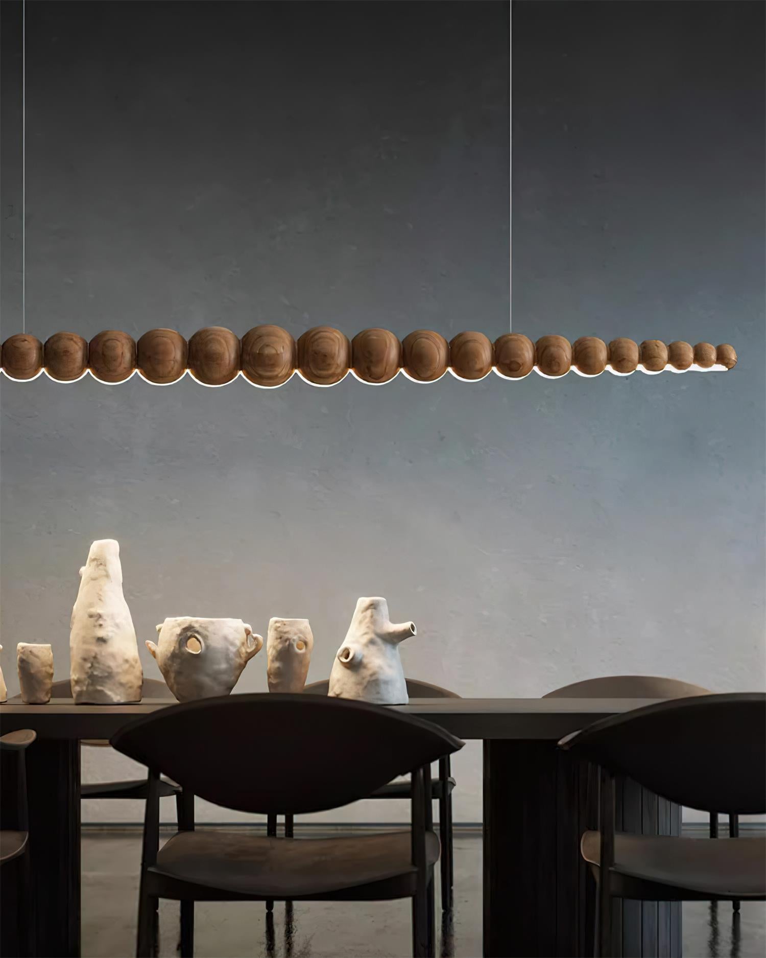 Woodline Orb Pendant Light - Letslighting