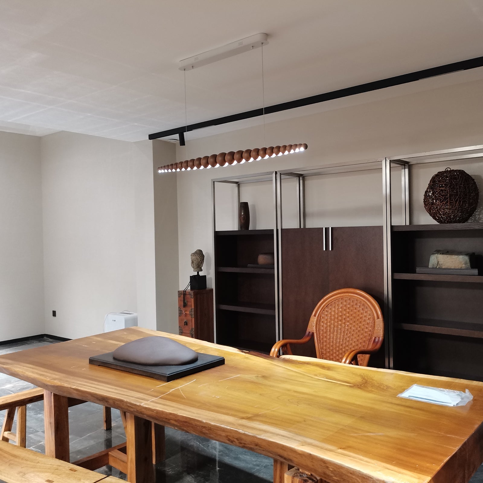 Woodline Orb Pendant Light - Letslighting