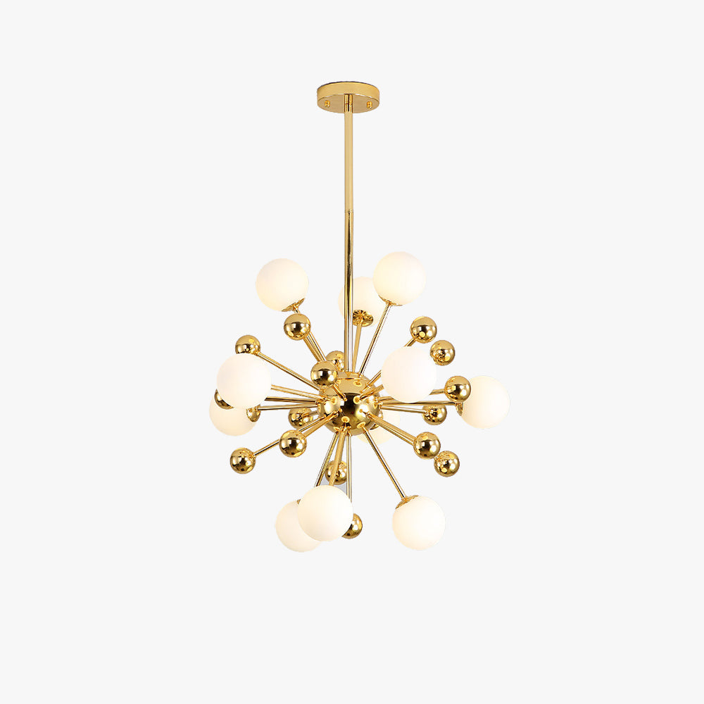 Valentina Nordic Inusual LED Lámparas de Araña Oro Metal Salón/Dormitorio/Comedor