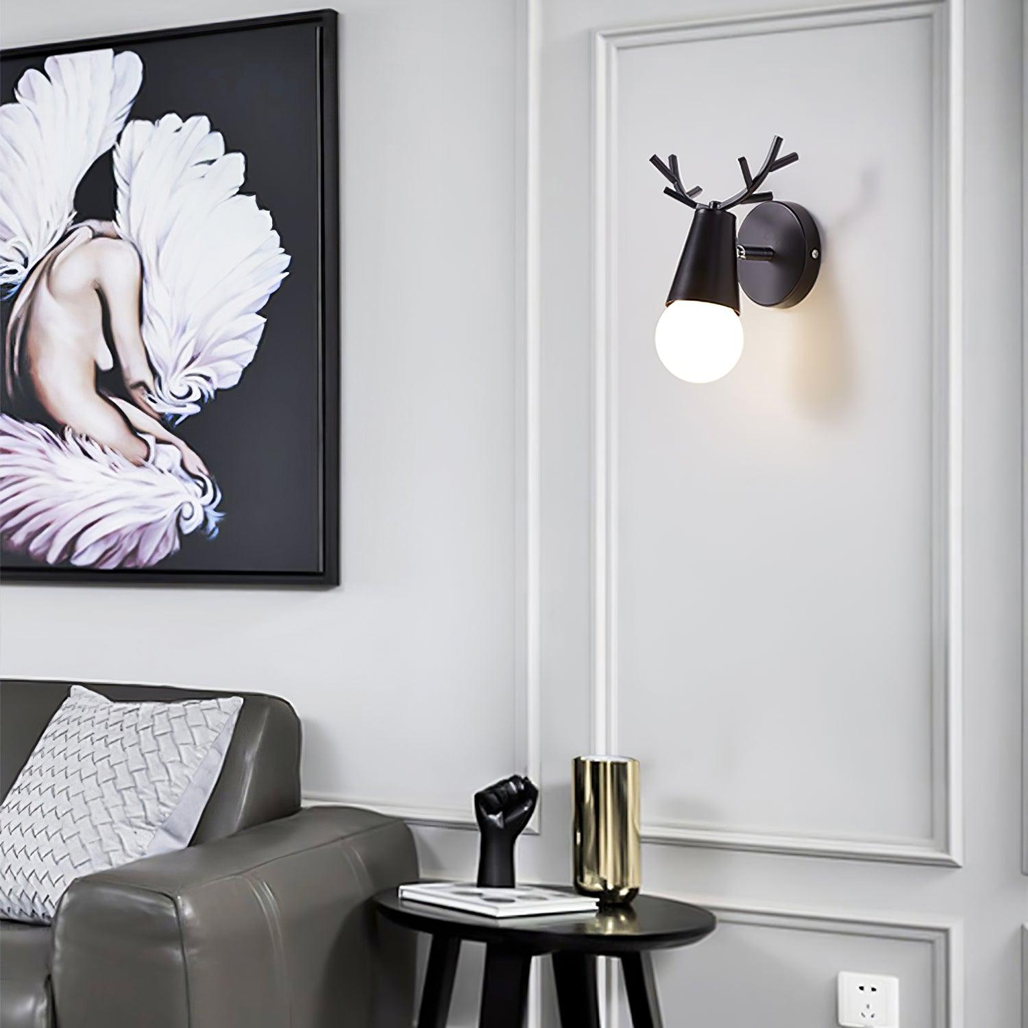 Yeknu Antler Wall Lamp - Letslighting