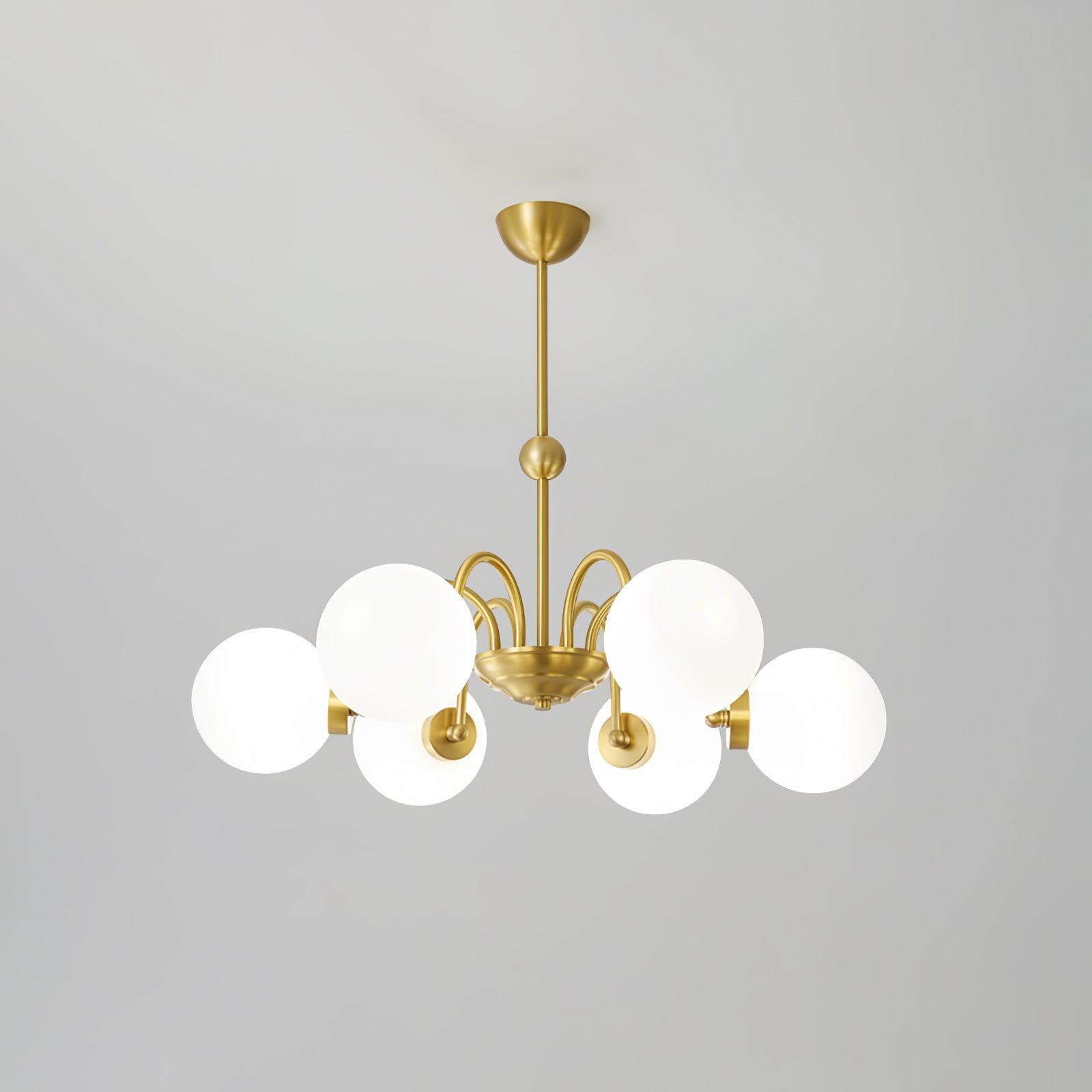 Aurora Luxe Glass Chandelier - Letslighting