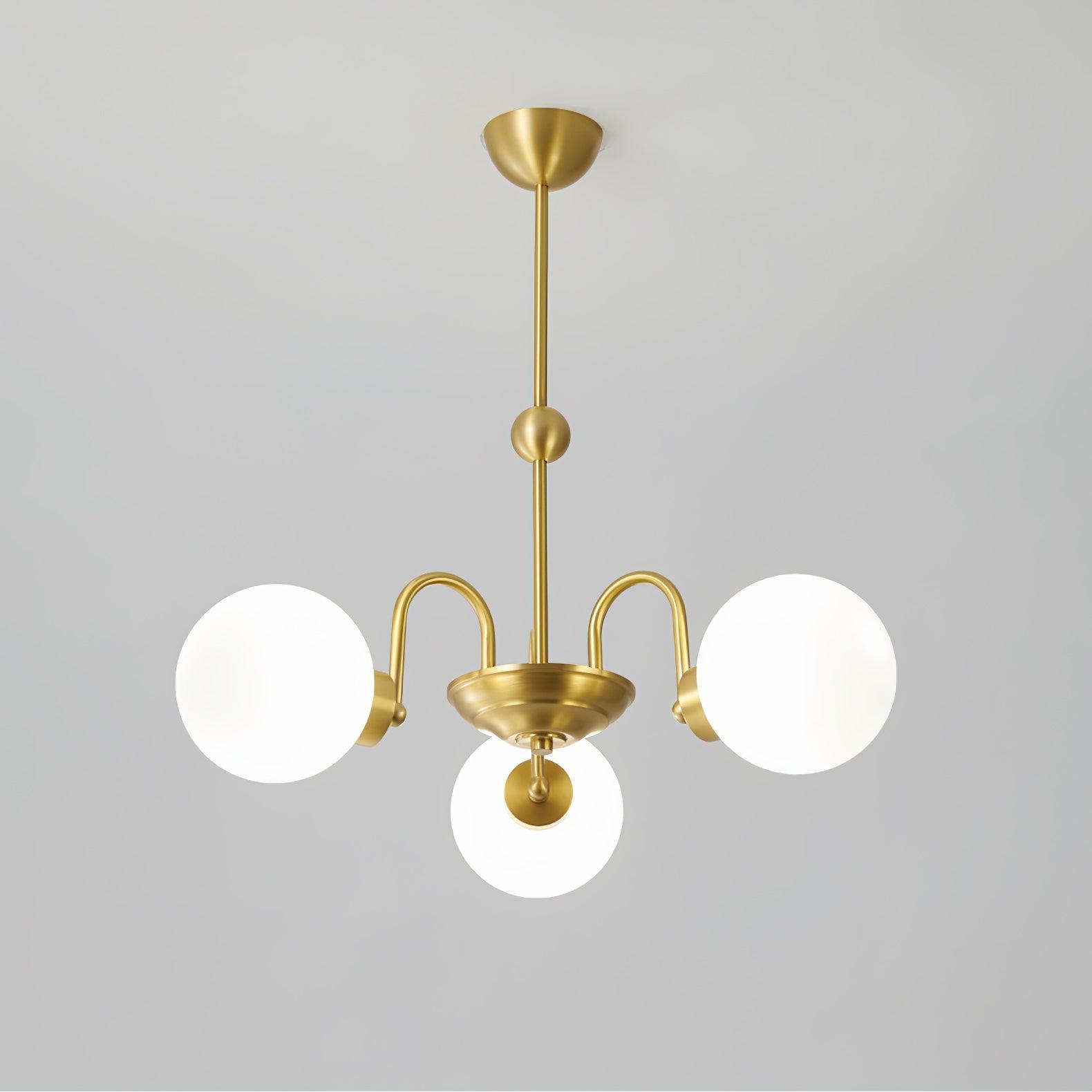 Aurora Luxe Glass Chandelier - Letslighting