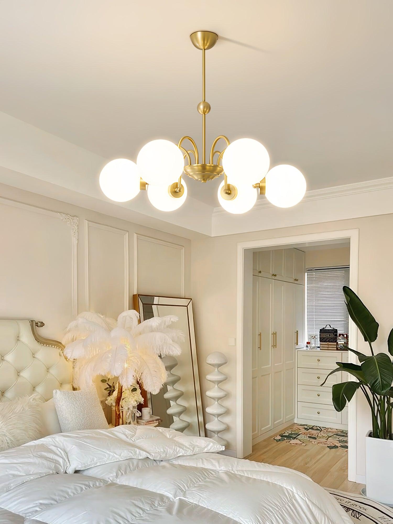 Aurora Luxe Glass Chandelier - Letslighting