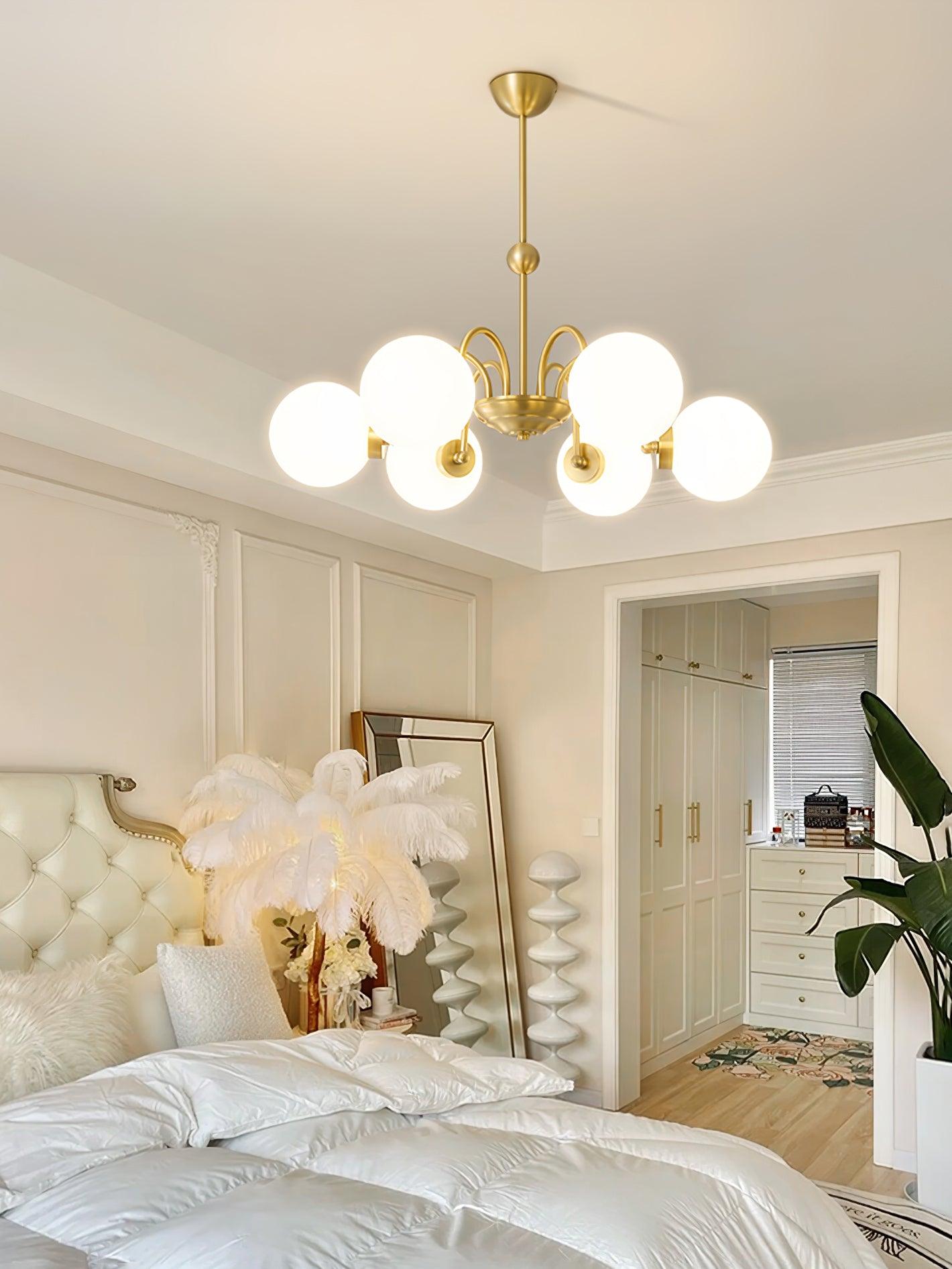 Aurora Luxe Glass Chandelier - Letslighting