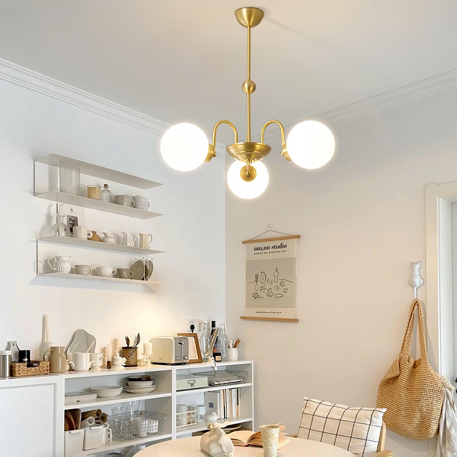 Aurora Luxe Glass Chandelier - Letslighting