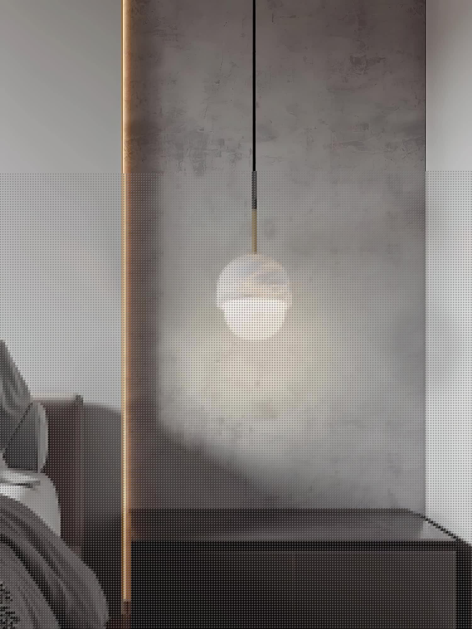 Aurzorus Modern Minimalist Art Alabaster Pendant Light - Lamp Copper
