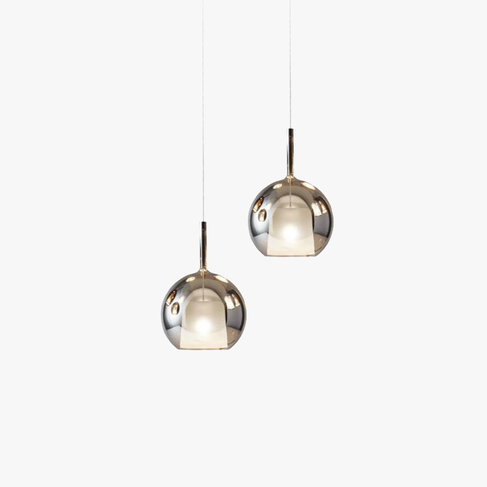 Valentina Moderno Esfera LED Lámpara Colgante Vidrio Comedor