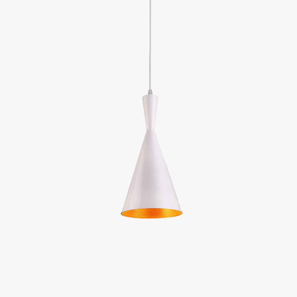 Valentina Nórdico Cone-Shaped Lámpara Colgante Metal Dormitorio