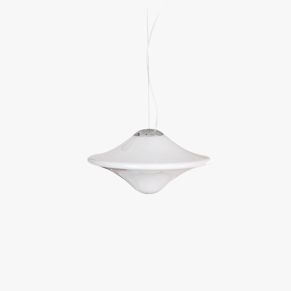 Valentina Moderno OVNI Metal Vidrio LED Lámpara Colgante Estudio