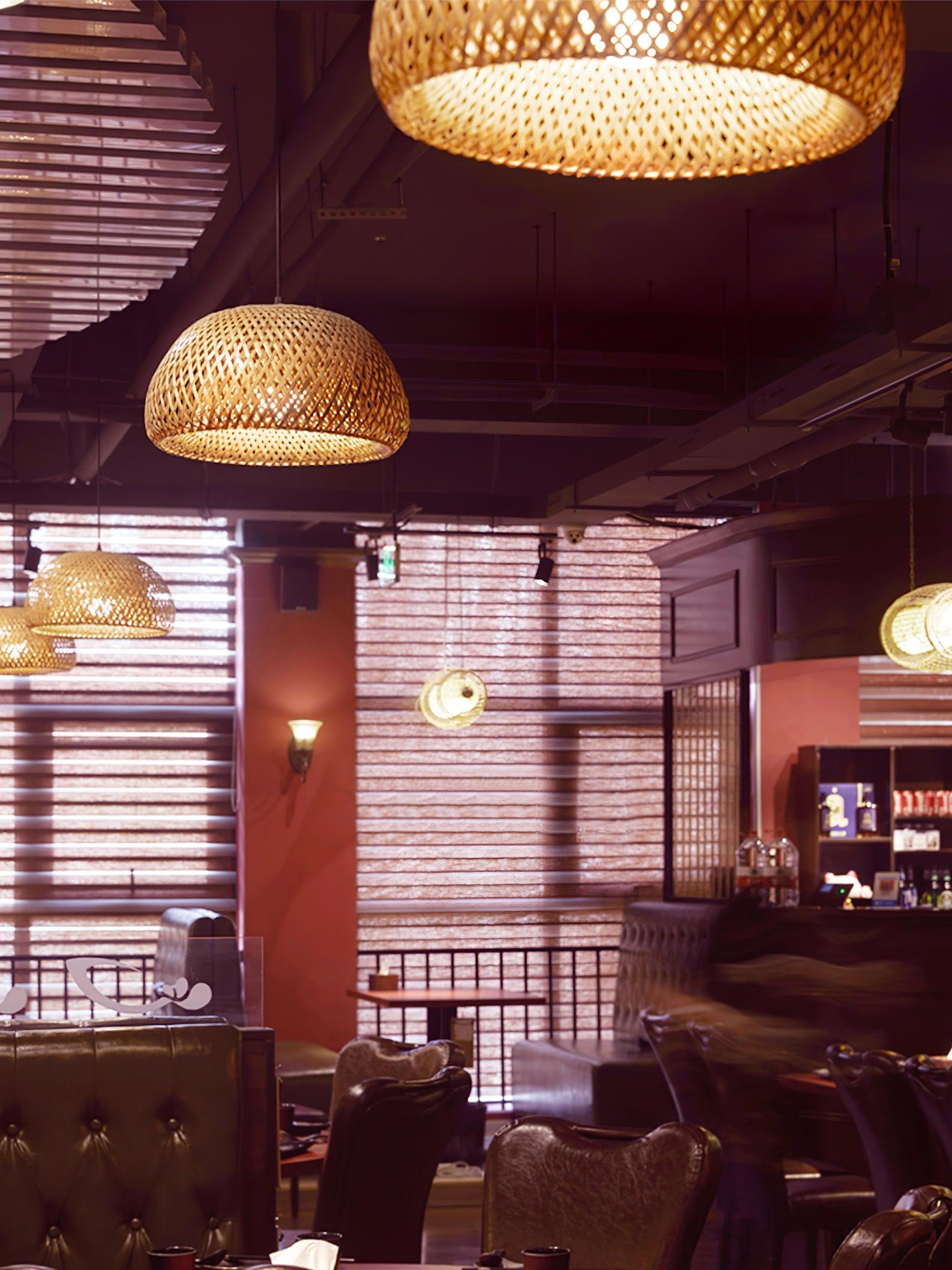 Zenith Bamboo Pendant Light - Letslighting
