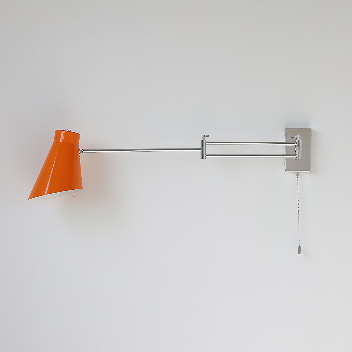 Wall Lamp Swing Arm Chrome Adjustable Industrial - Letslighting