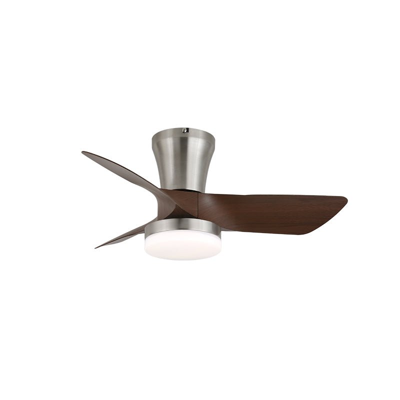 Ventilador de Techo Luvora Minimalista de Madera con Luz