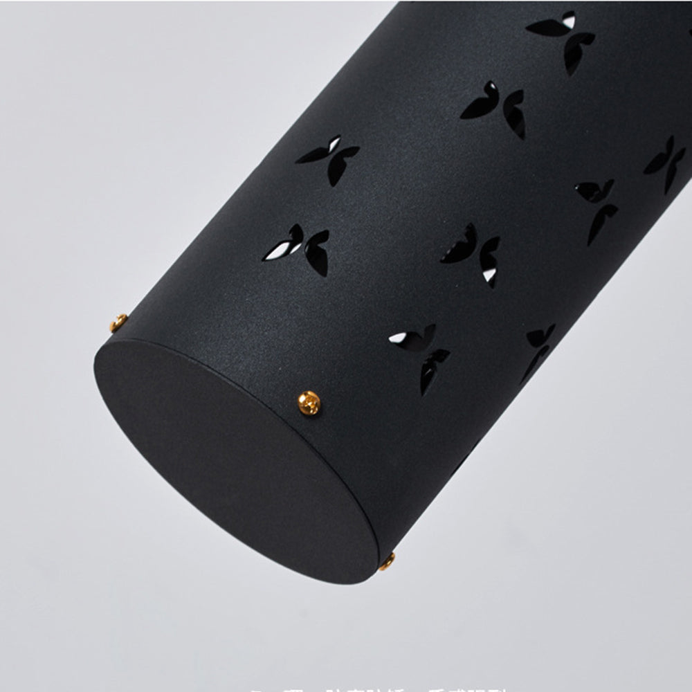 Mira Moderna Minimalista Metal Lámpara de Pie Negra/Blanca