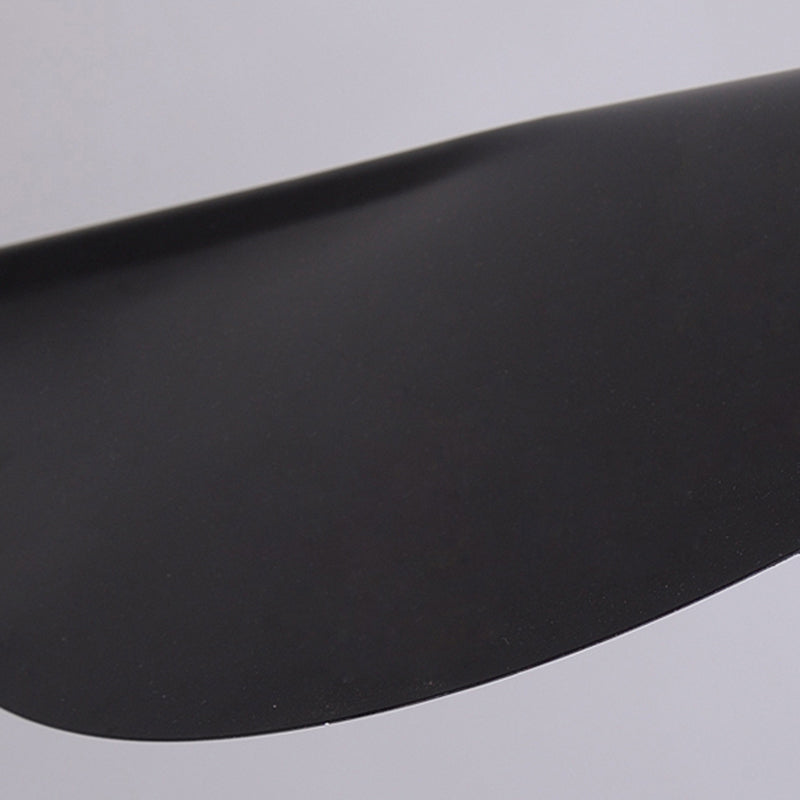 Mira Moderna Geométrica Metal LED Lámpara de Pie Negra