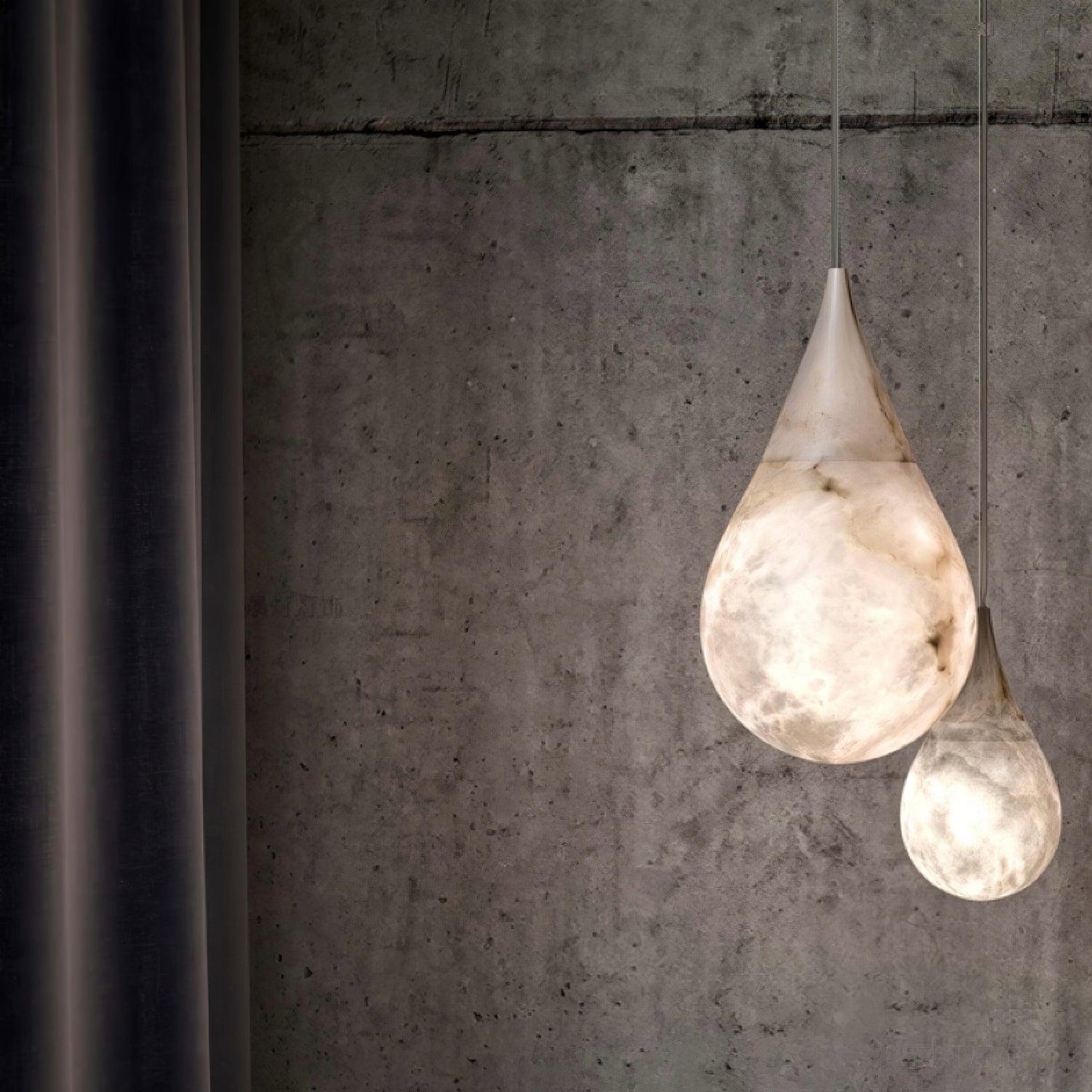 Marble Raindrop Pendant Light - Letslighting