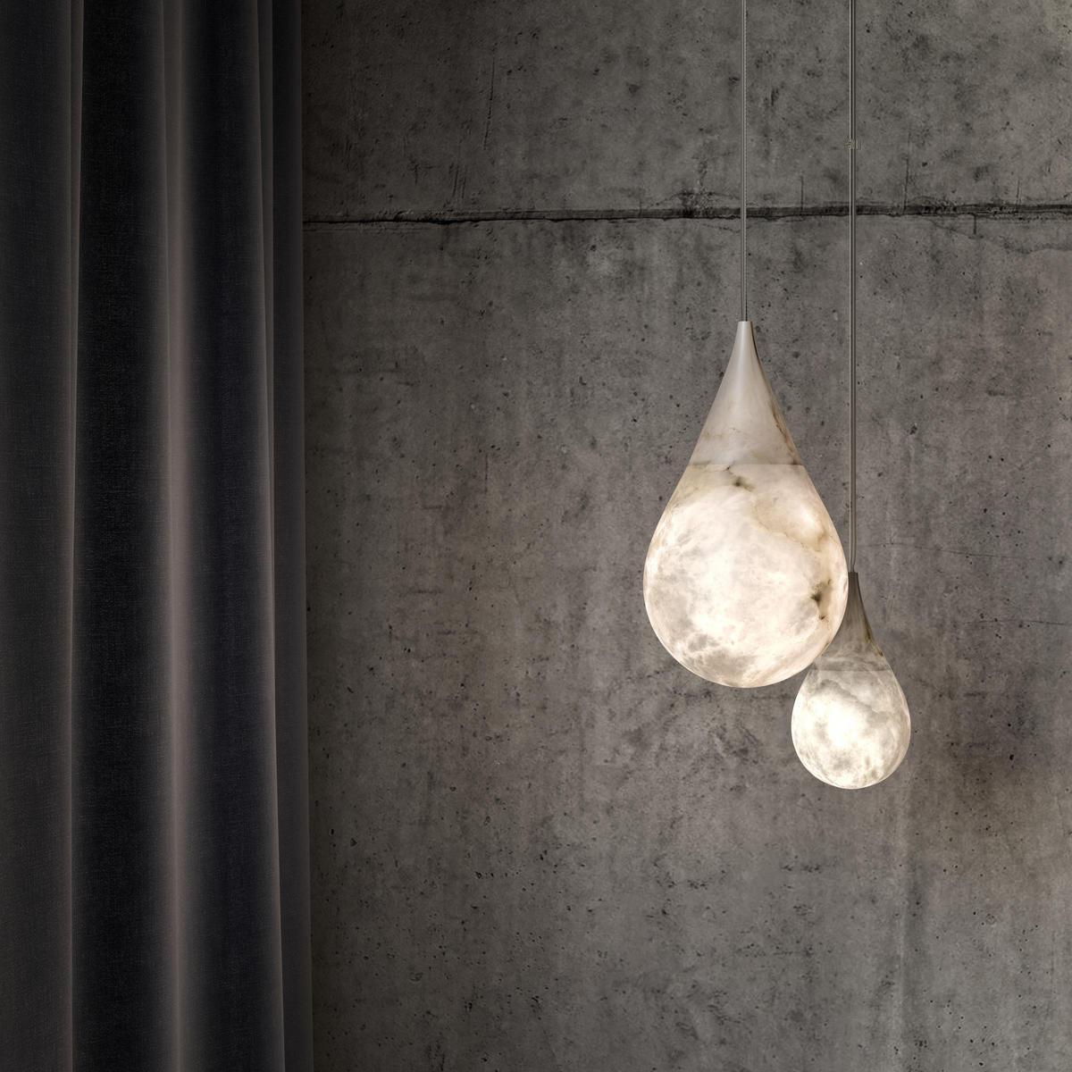 Marble Raindrop Pendant Light - Letslighting